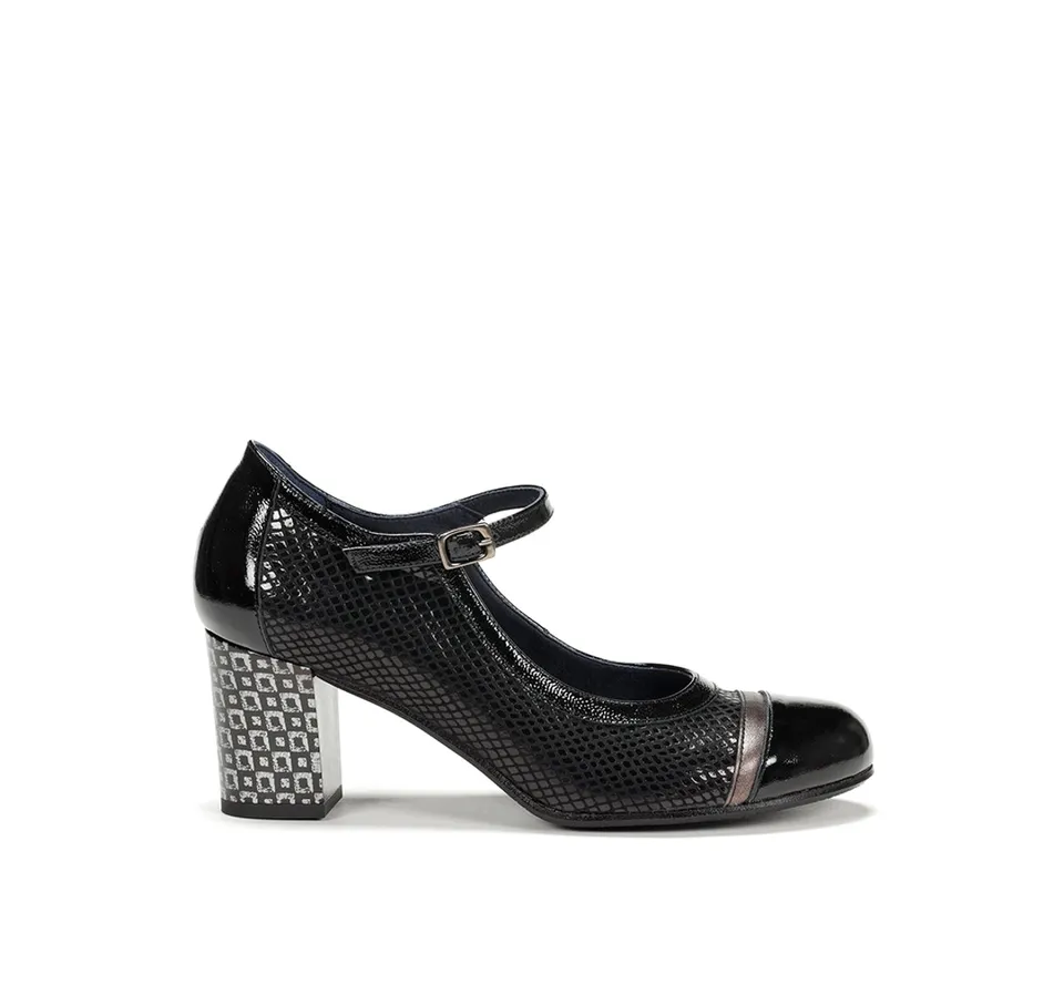 Dorking Rodin D8669 escarpins noir femme