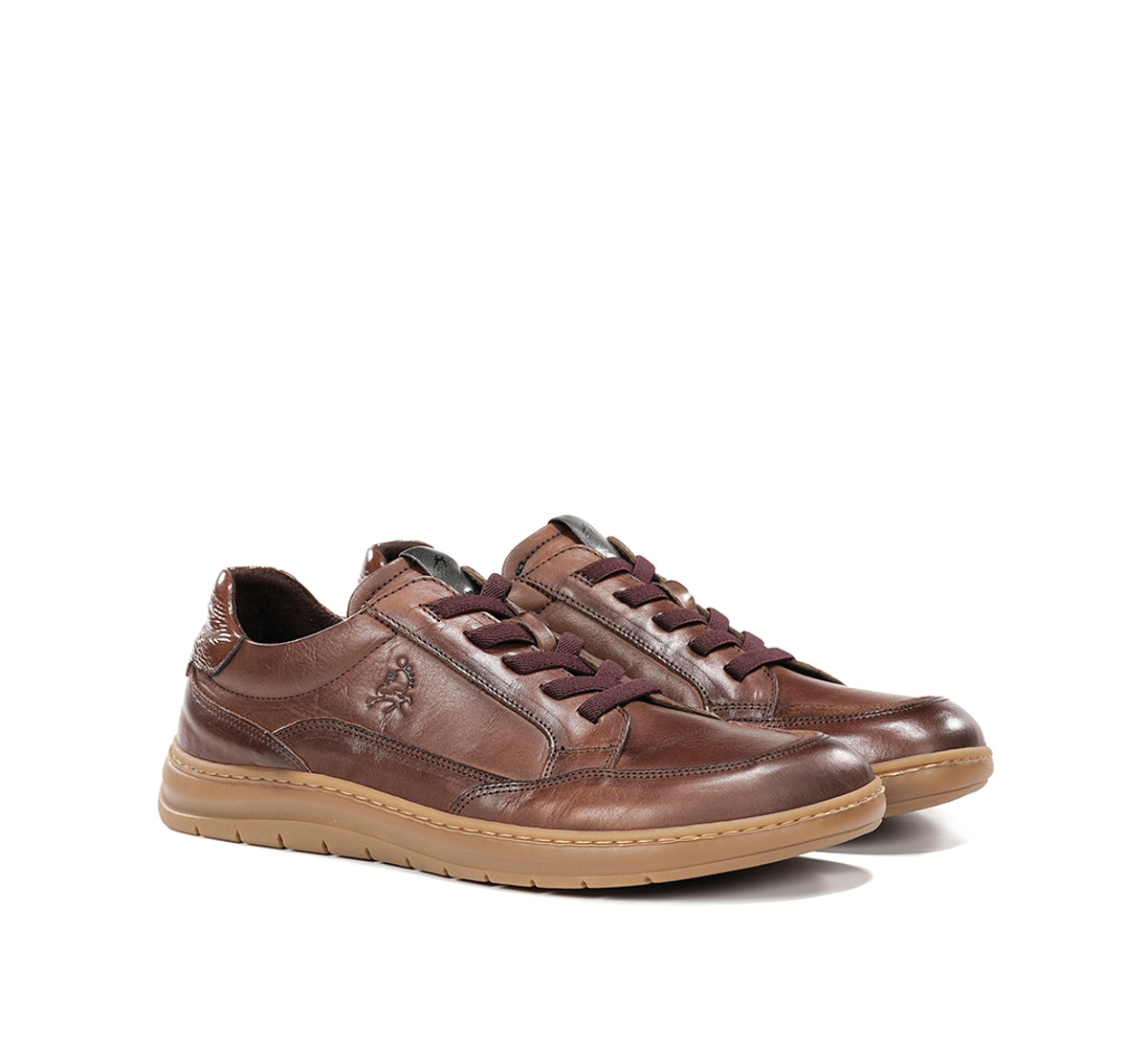 Fluchos Jungle F2552 baskets cuir marron femme