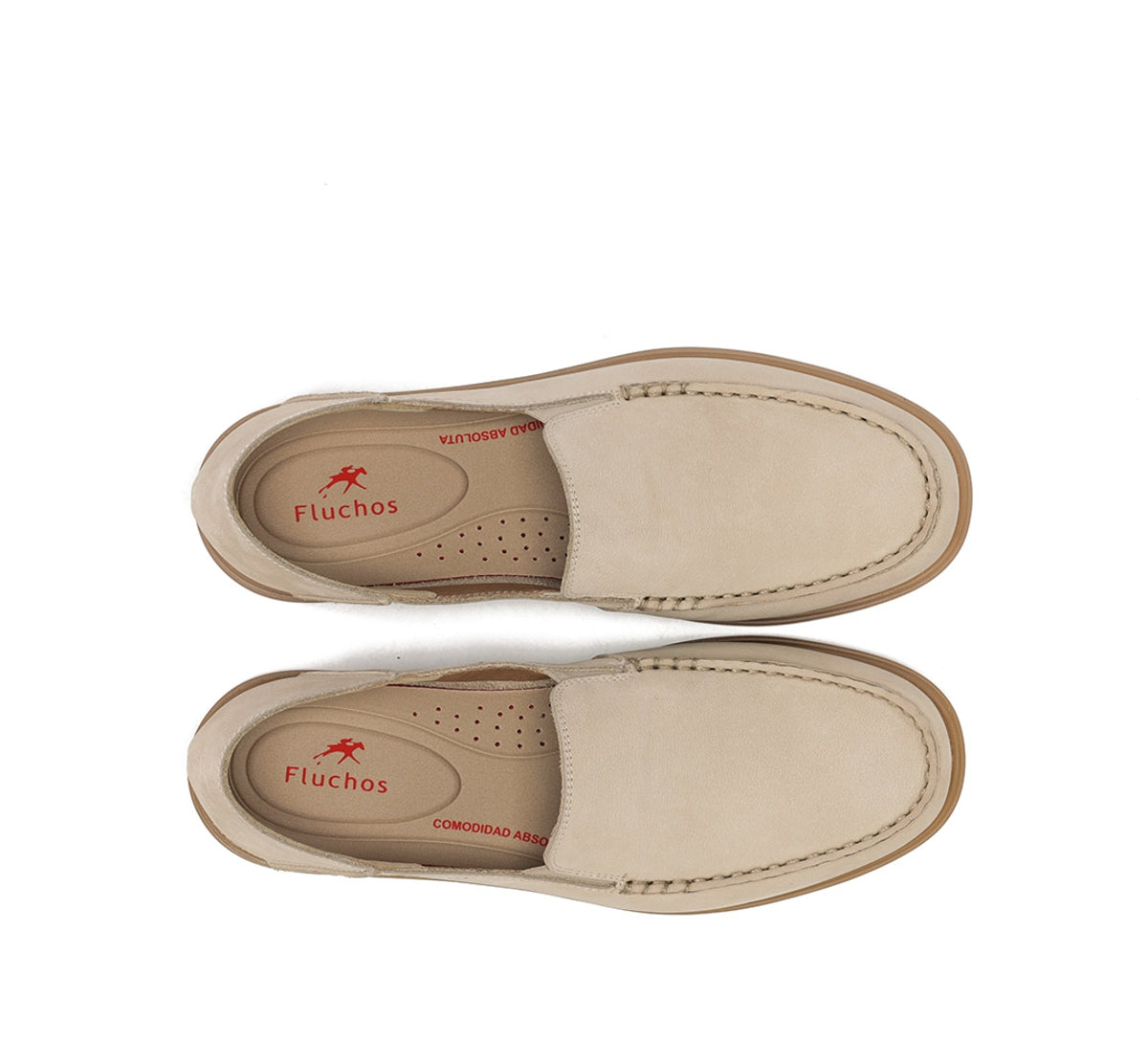 Fluchos Tribal F2193 mocassins blanc homme