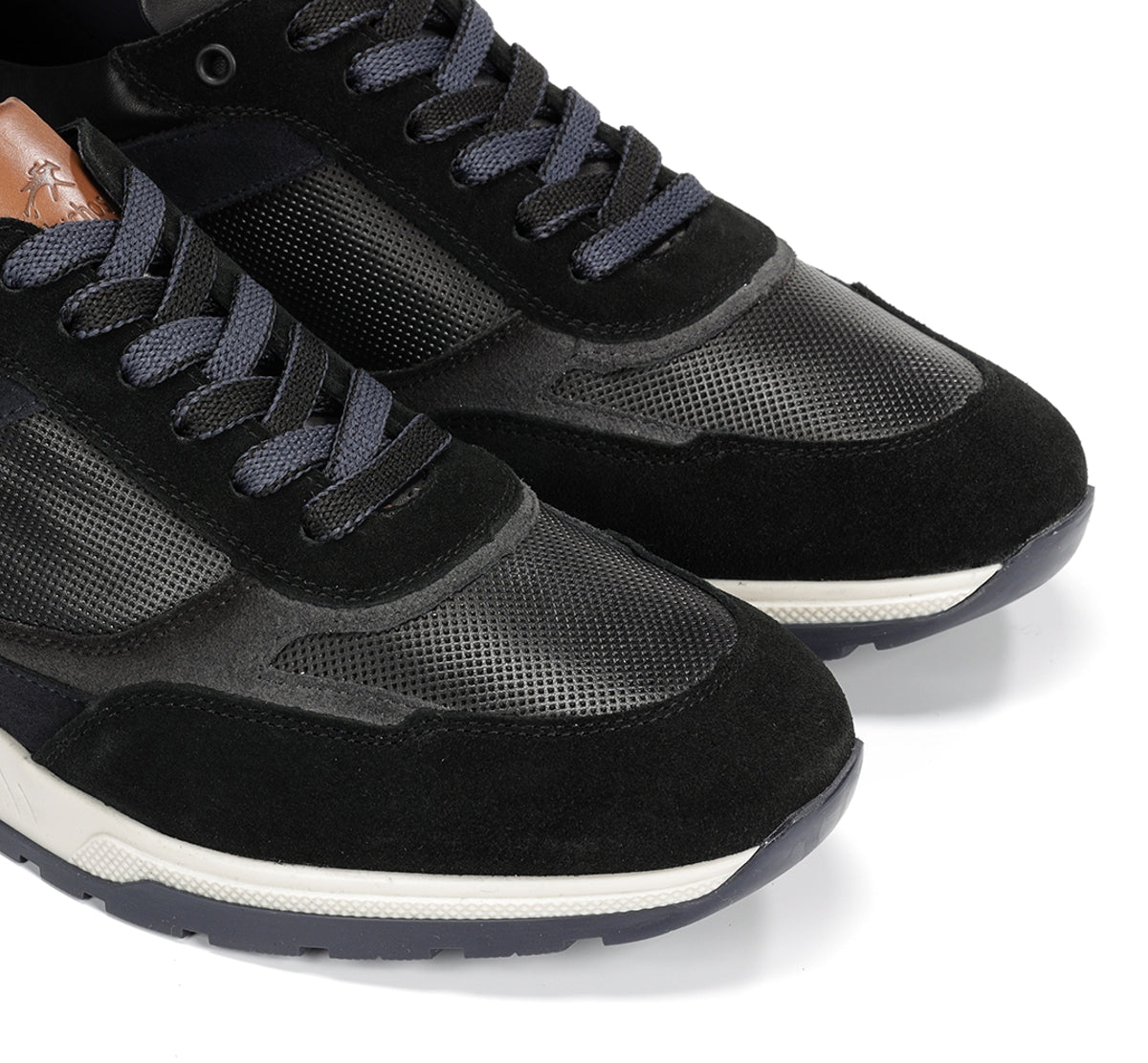 Fluchos Deportivos Louis F1959 Baskets Noir Cuir