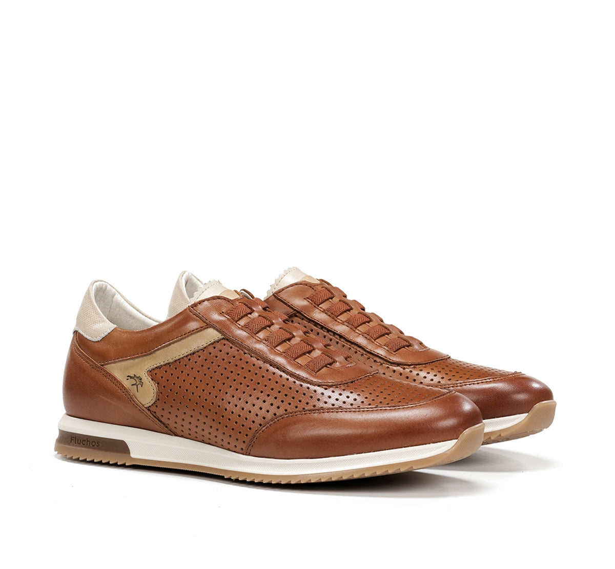 Fluchos Samir F2189 baskets homme marron souple