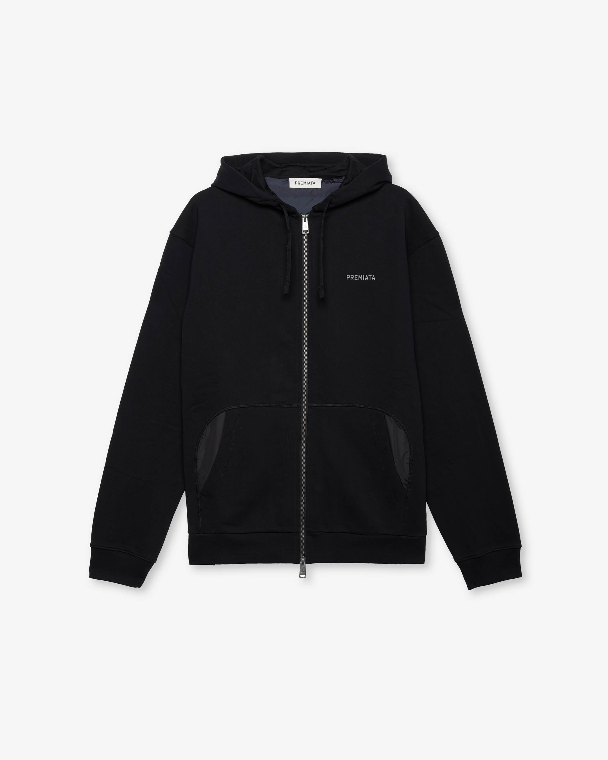 Premiata Felpa Zip Hoodie sweat noir homme