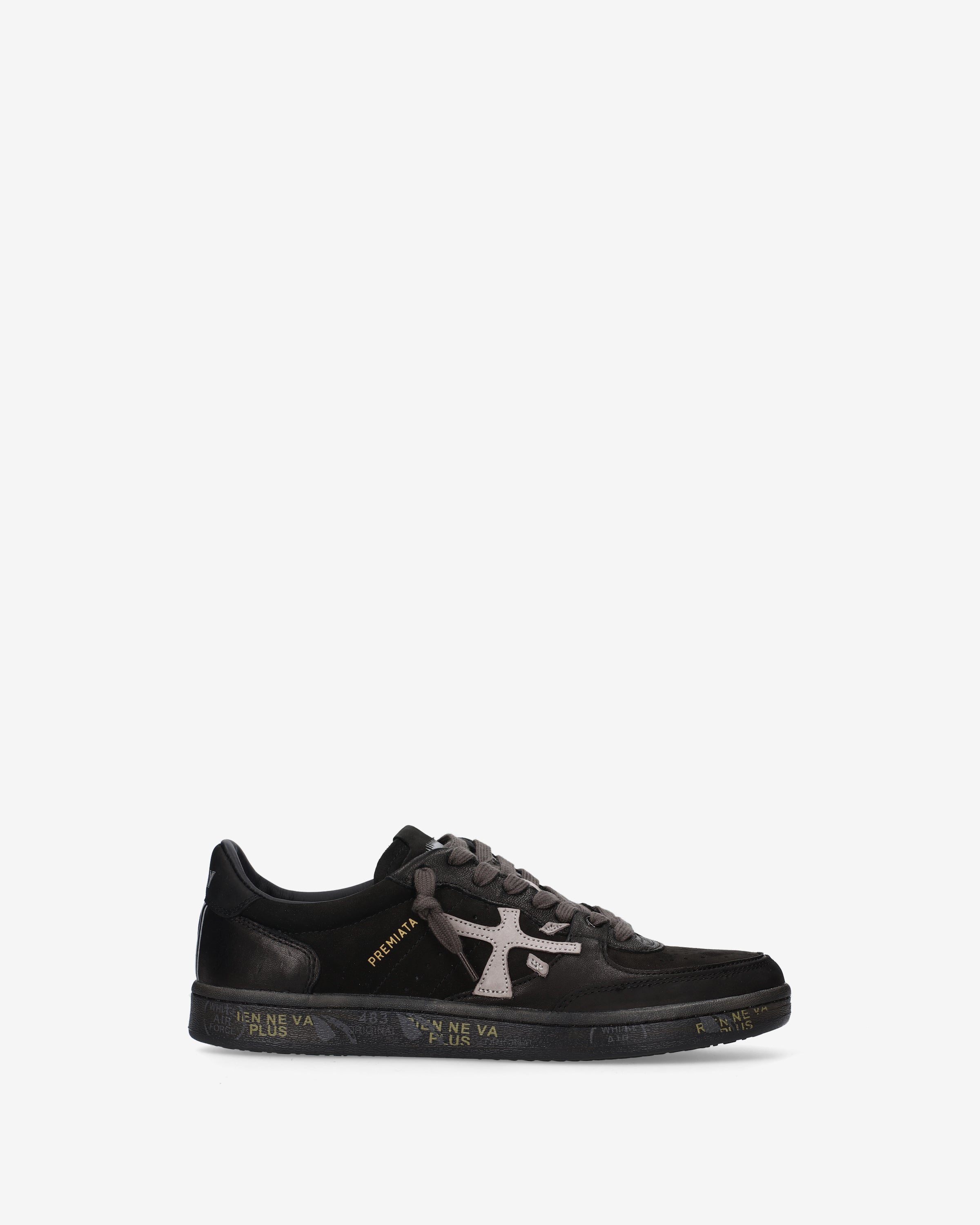 Premiata Bskt Clay 8439 sneakers cuir noir