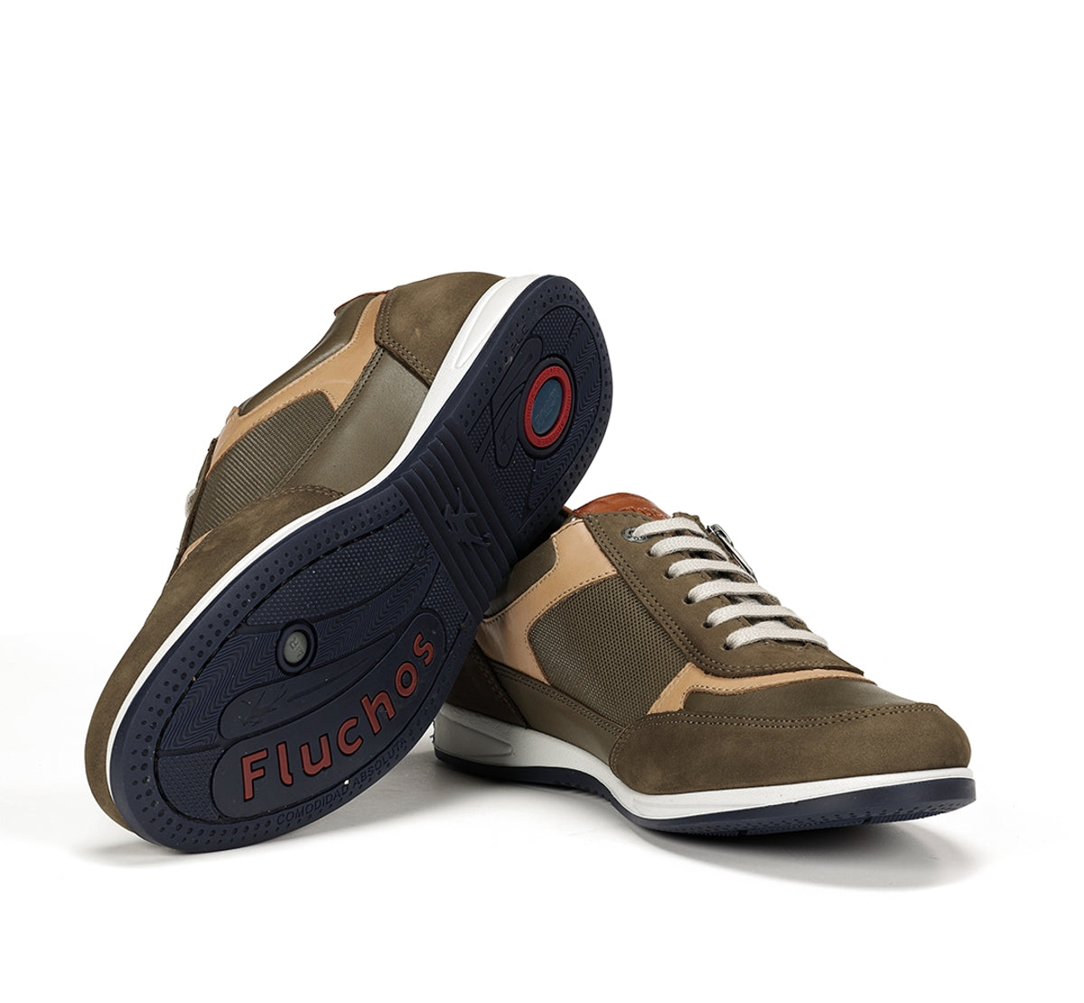 Fluchos Daniel F1288 basket marron homme cuir