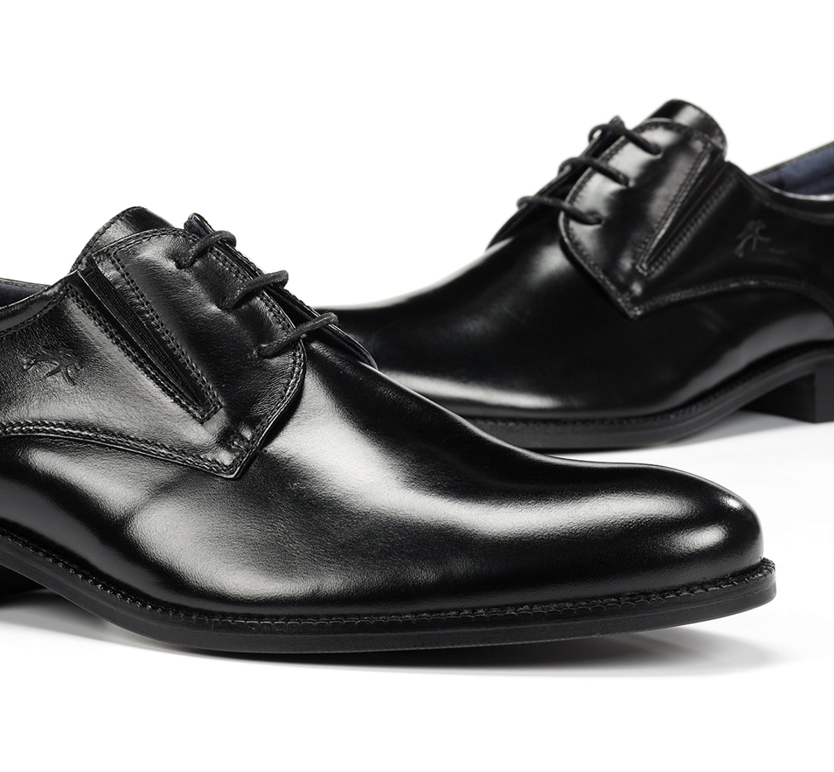 Fluchos Robert F2160 chaussures homme noir cuir