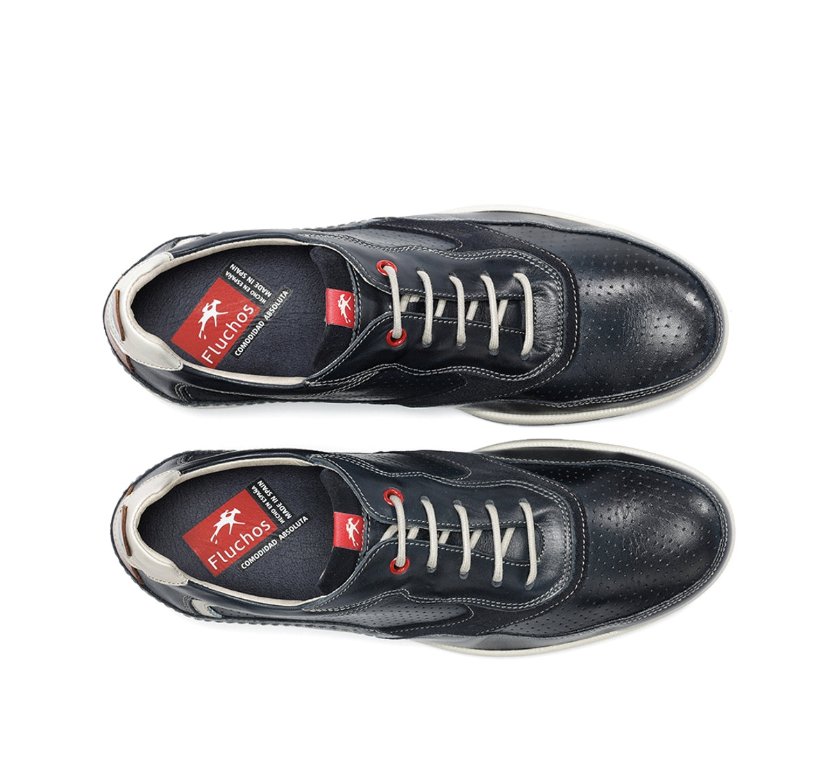 Fluchos Jaden F1738 basket homme bleu confort