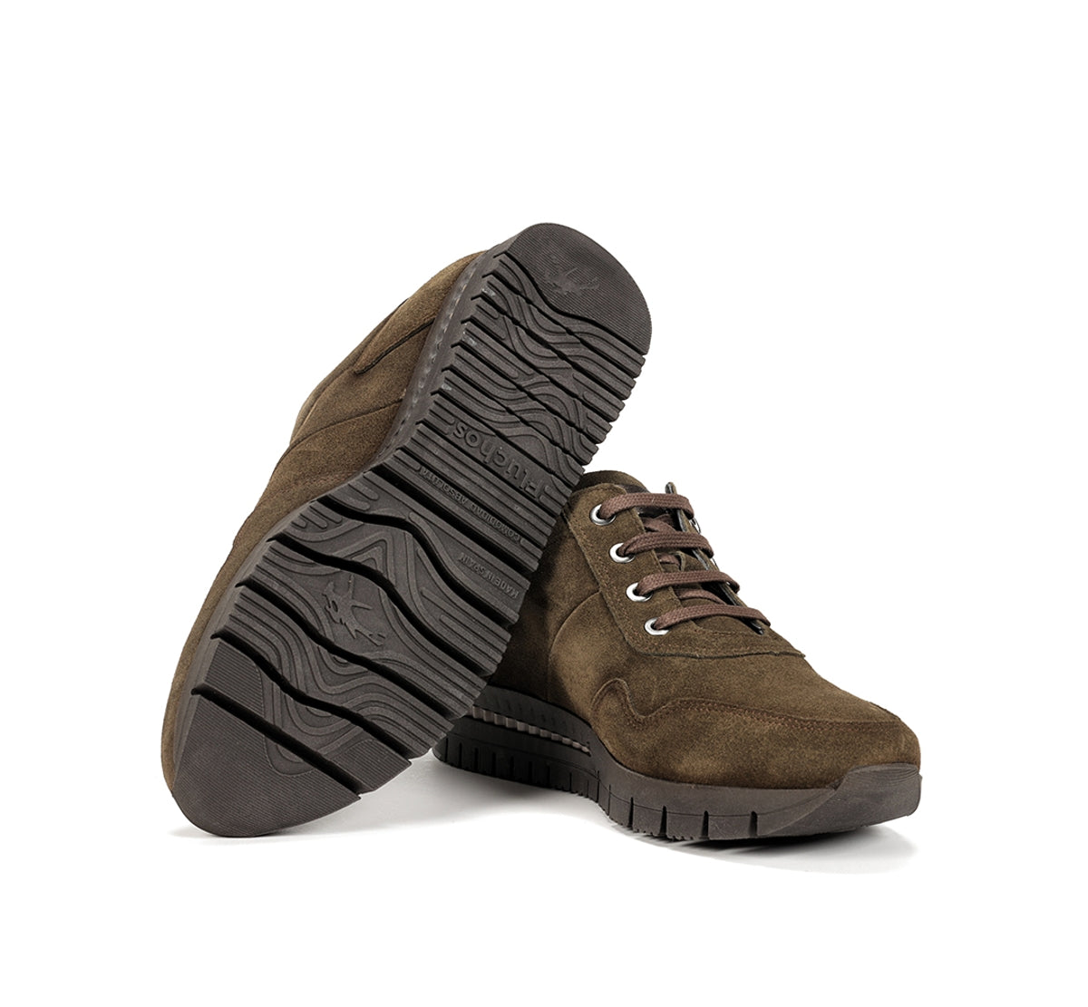 Fluchos Meryl F1619 baskets vert semelle crantée