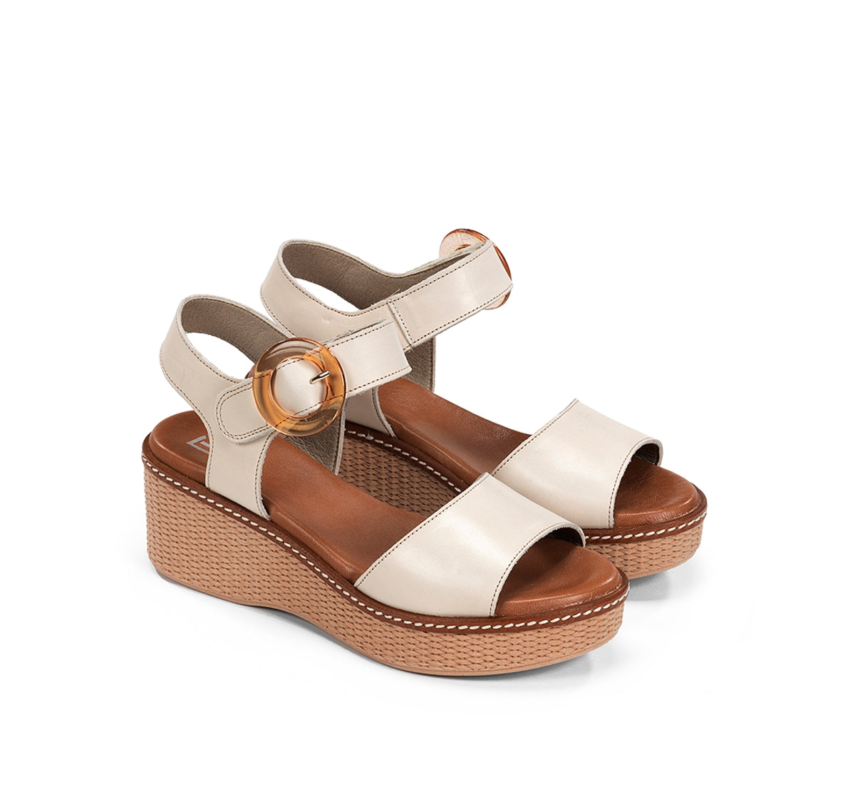 Dorking by Fluchos Nido D9450 sandales taupe femme