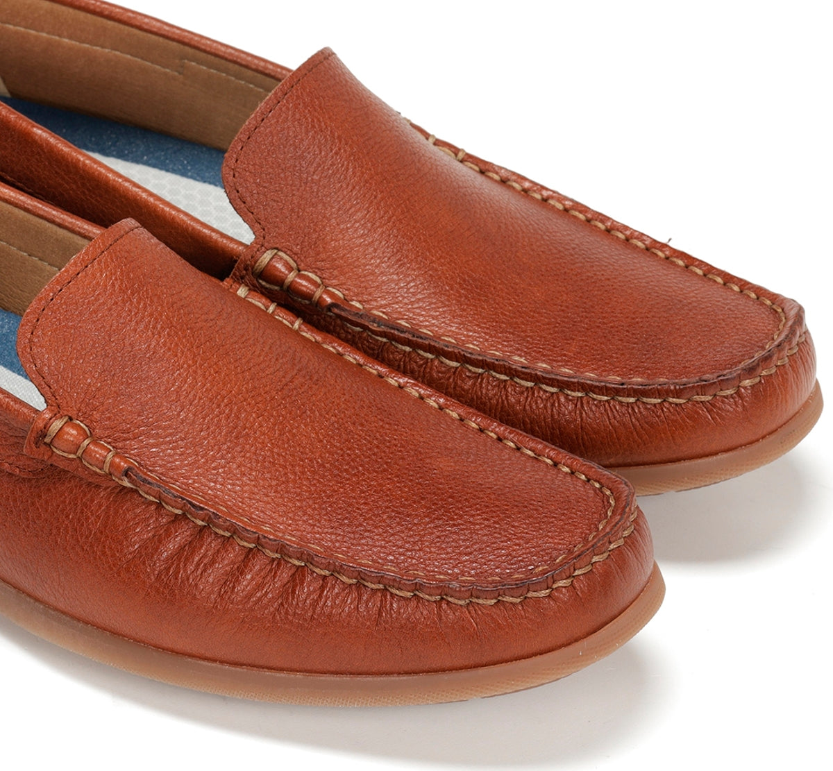 Fluchos Troy F1729 mocassins homme marron cuir