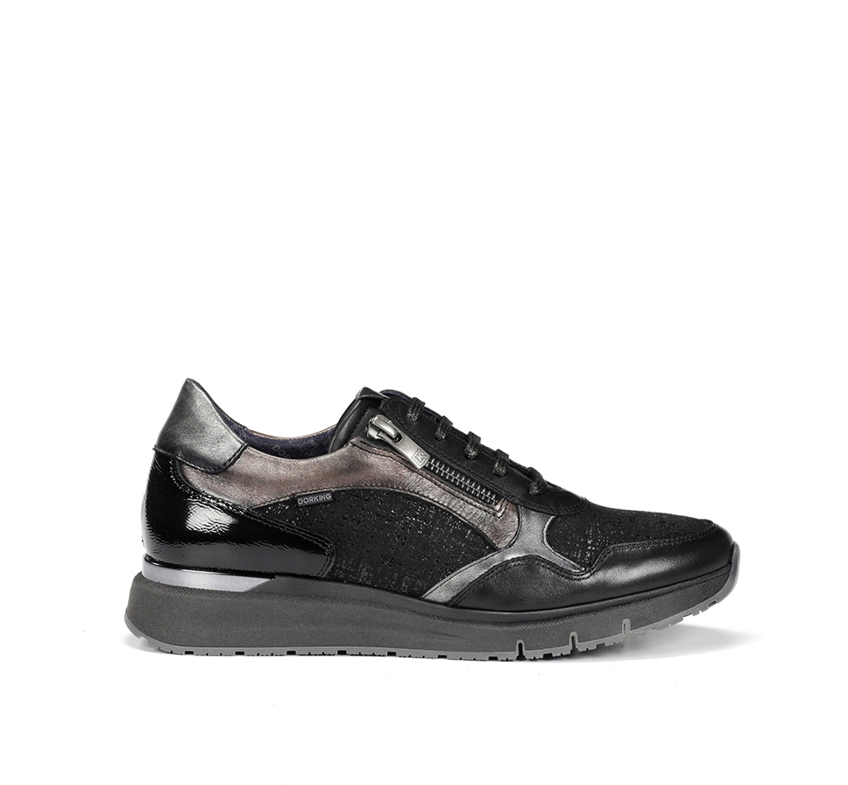 Dorking Serena D9213 basket noire femme confort