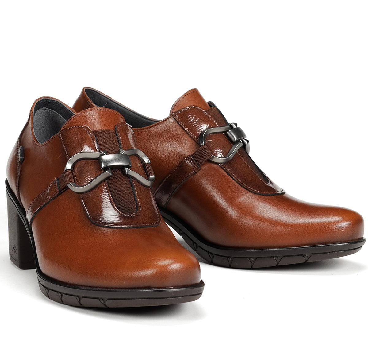 Fluchos Nydia F1806 chaussure marron femme cuir