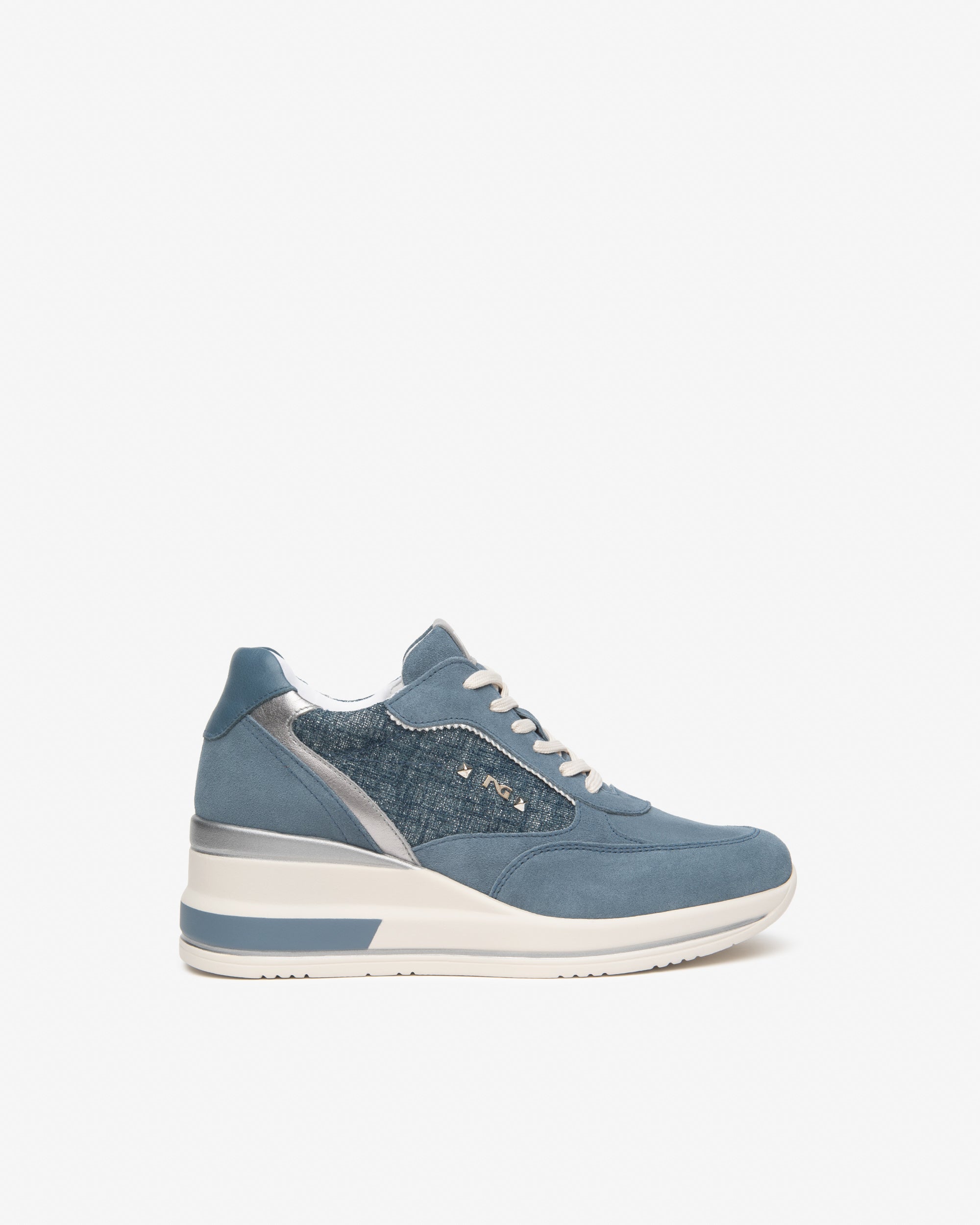 Nero Giardini Sneakers baskets femme cuir tissu 38 confort