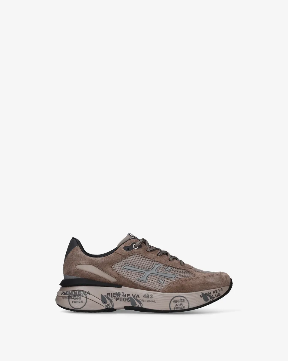 Premiata Moerun 8699 sneakers gris tourterelle