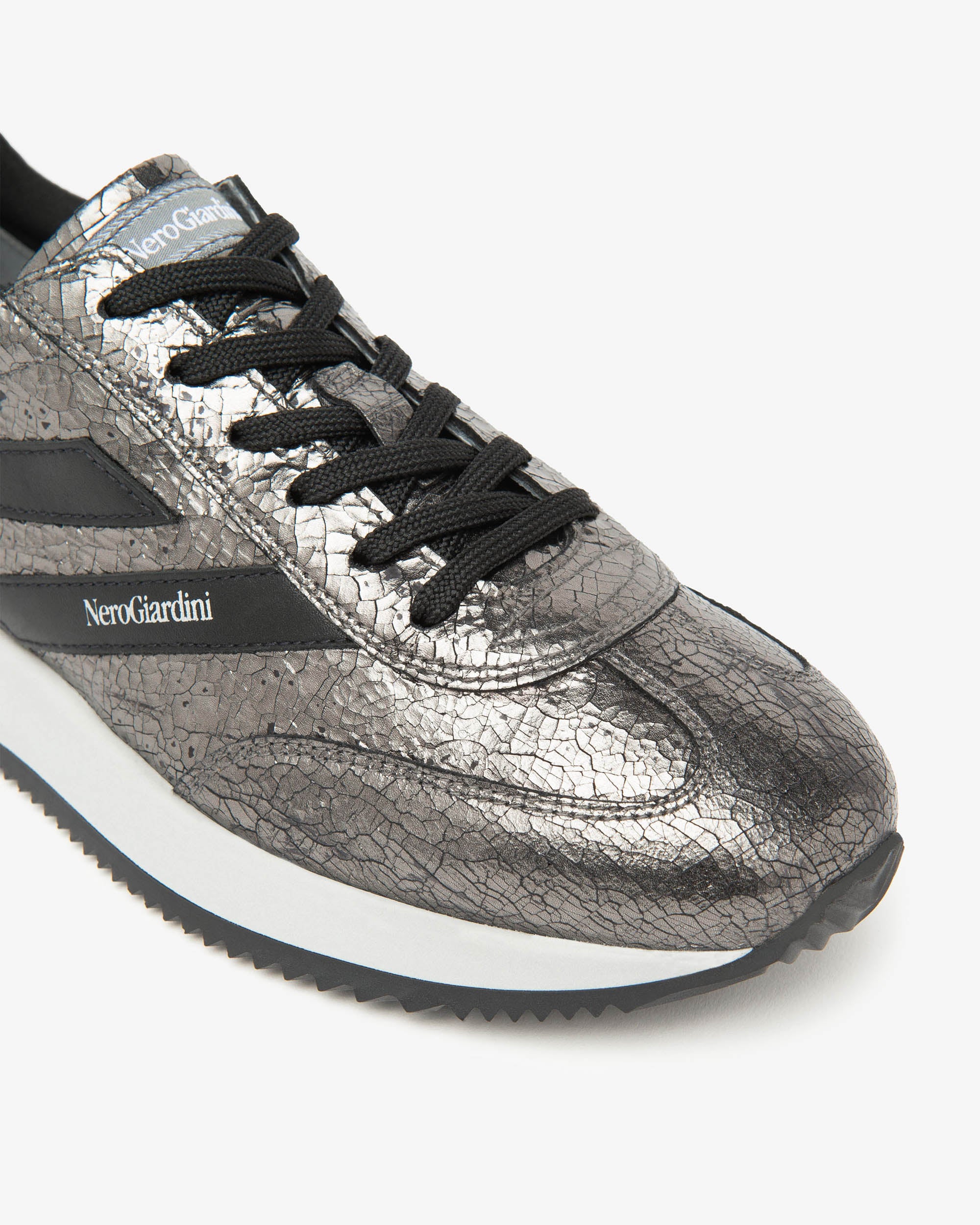 Nero Giardini Sneakers baskets cuir femme 38 memory