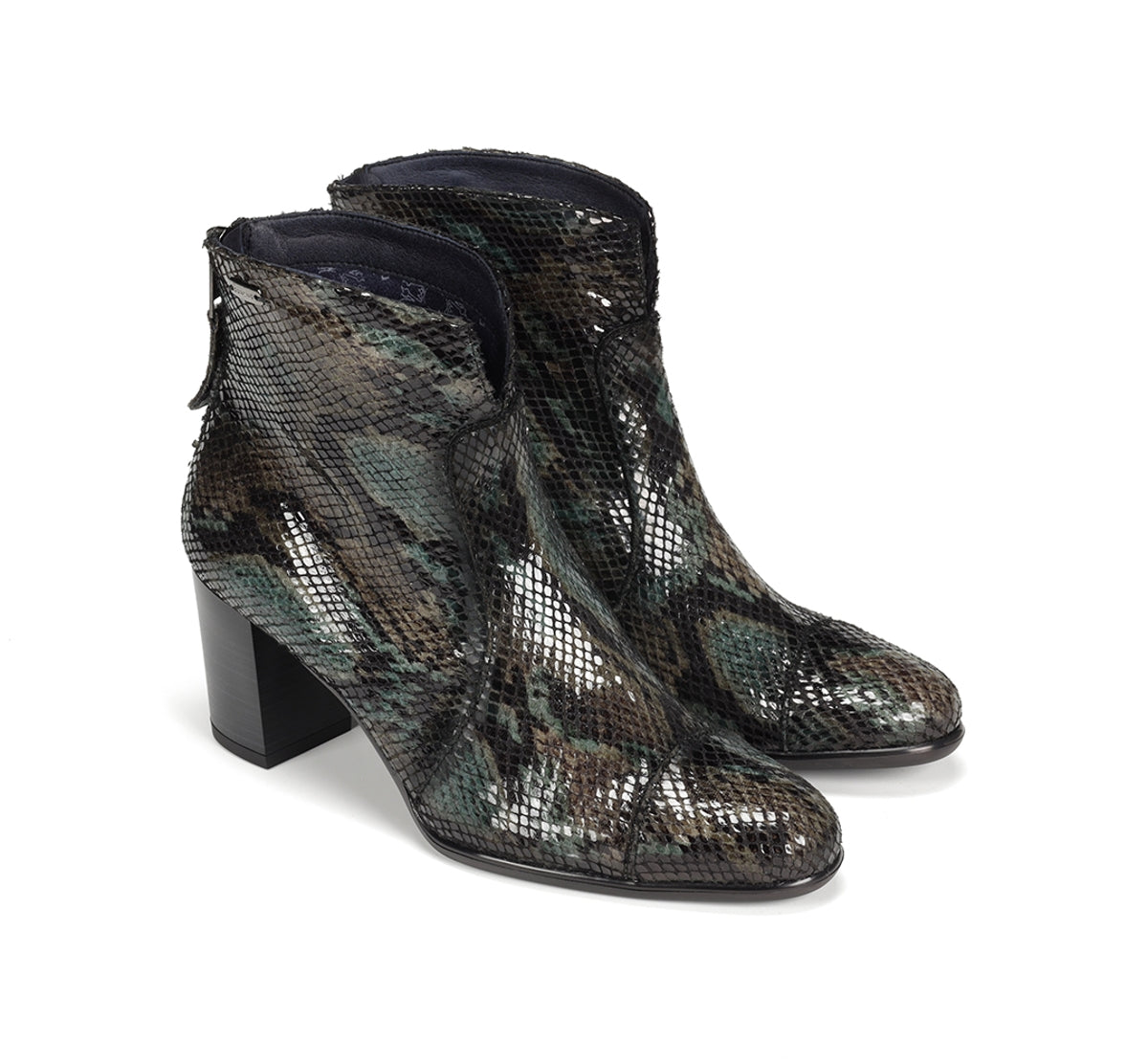 Dorking by Fluchos King D8932 bottine verte talon femme