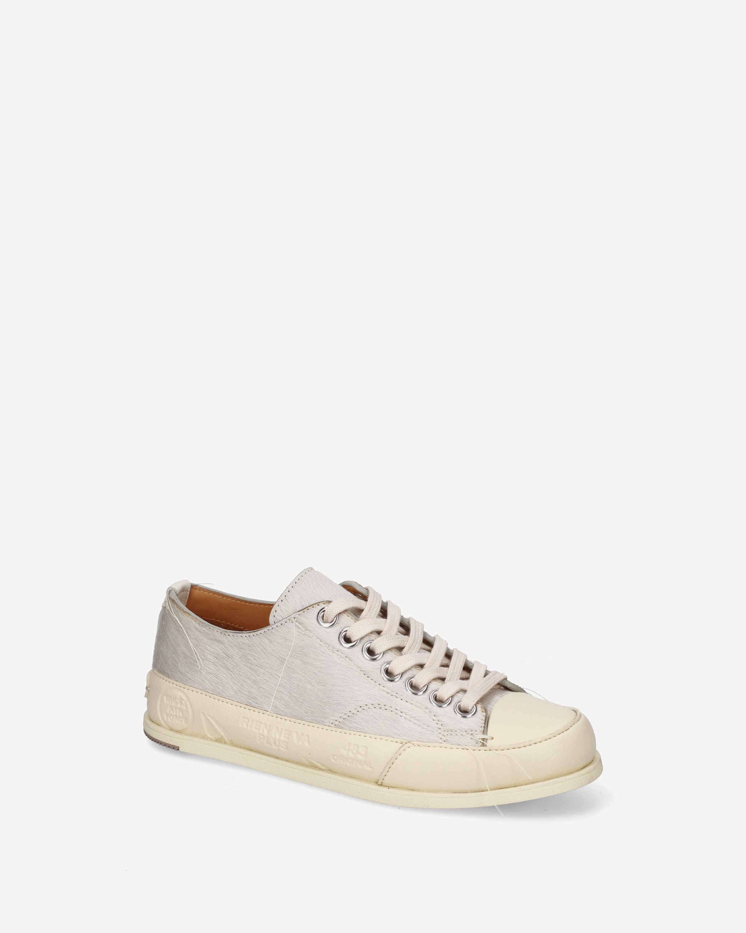 Premiata Vincentd 15 8612 Sneakers Crème Cuir