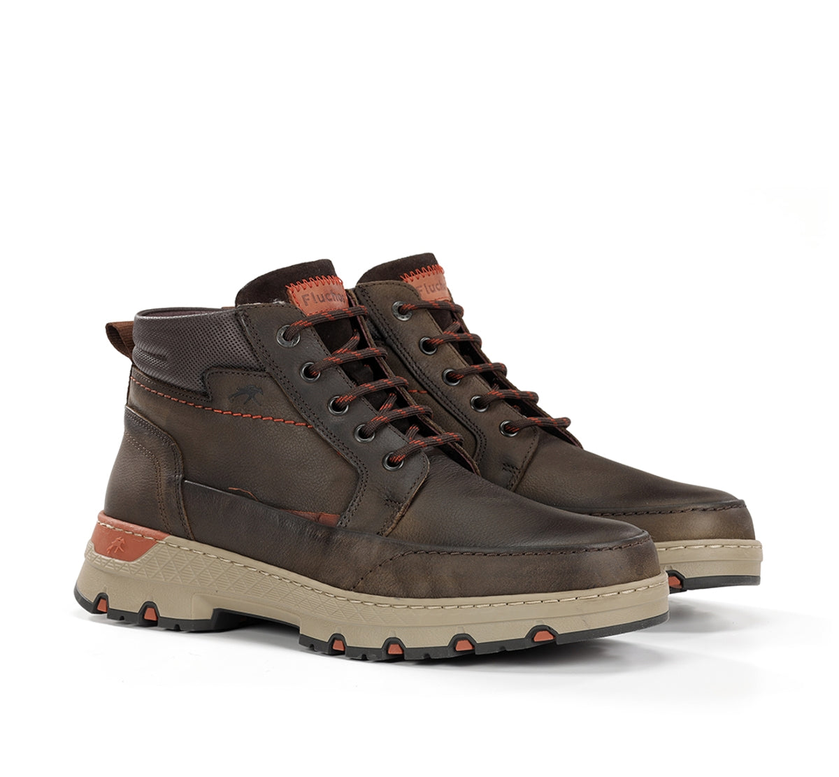Fluchos Sigurd F1844 bottine verte homme cuir