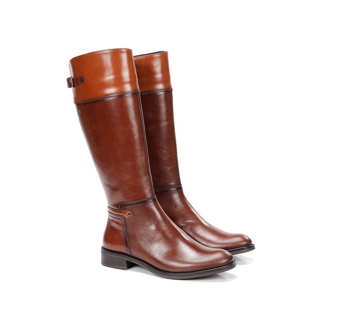 Dorking Tierra D7687 botte femme marron cuir
