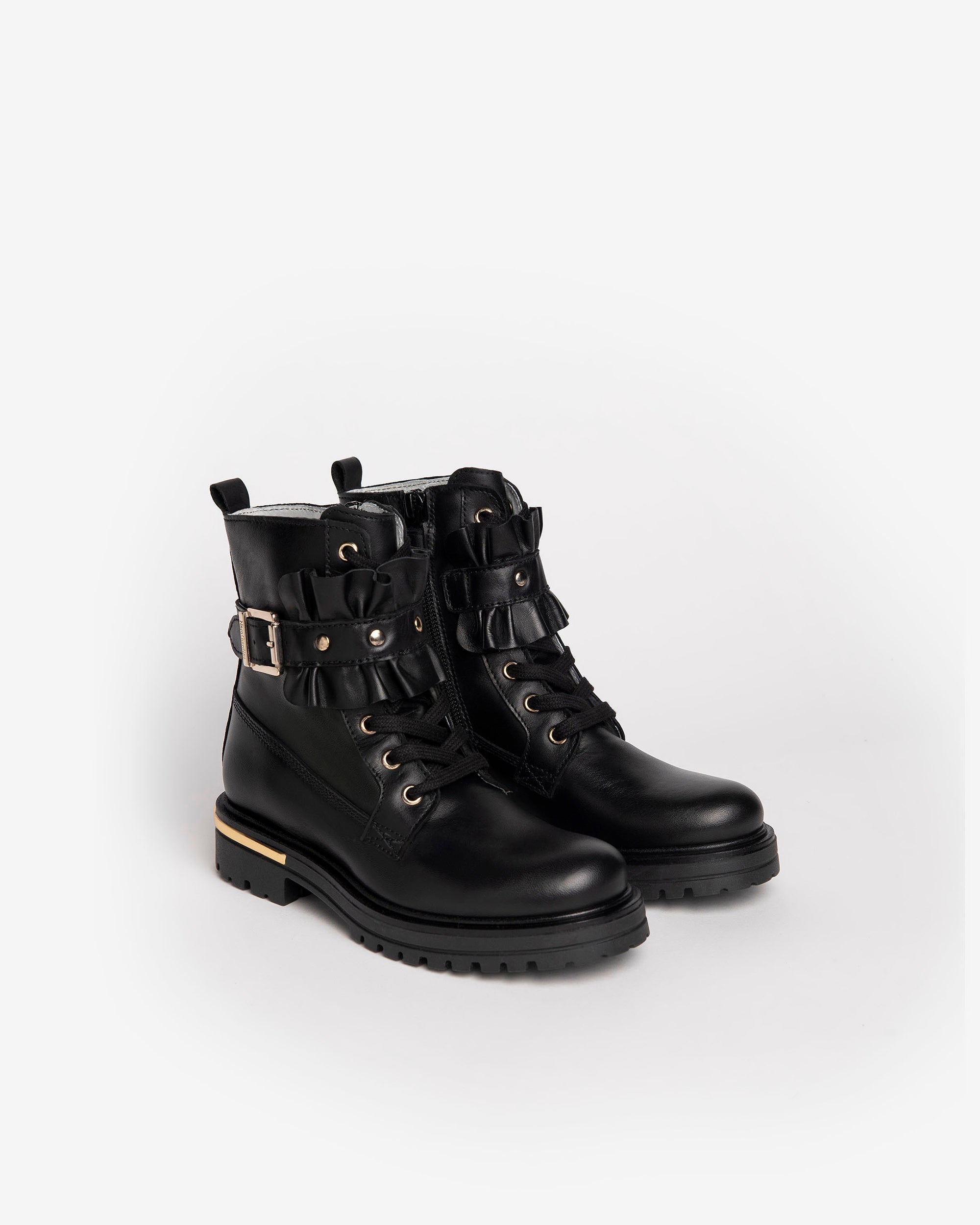 Nero Giardini Combat Boots bottines cuir fille automne hiver