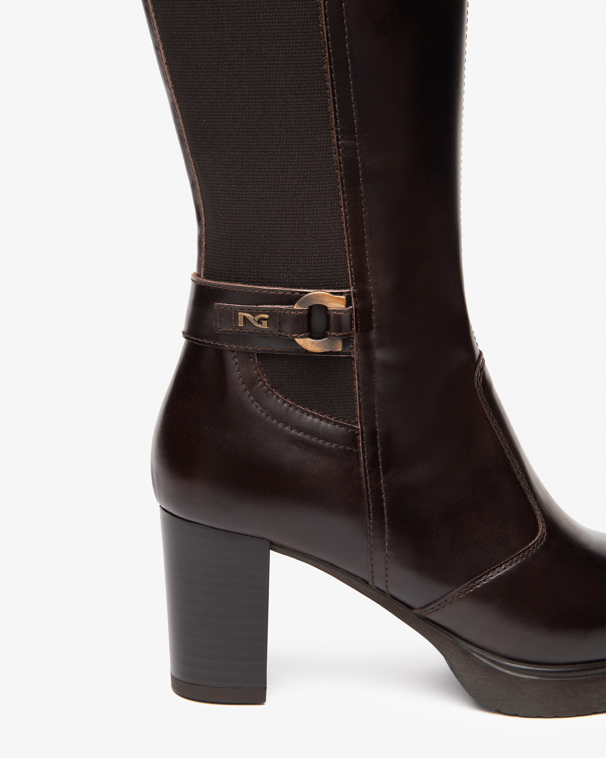 Nero Giardini Boots bottes cuir femme hiver 38