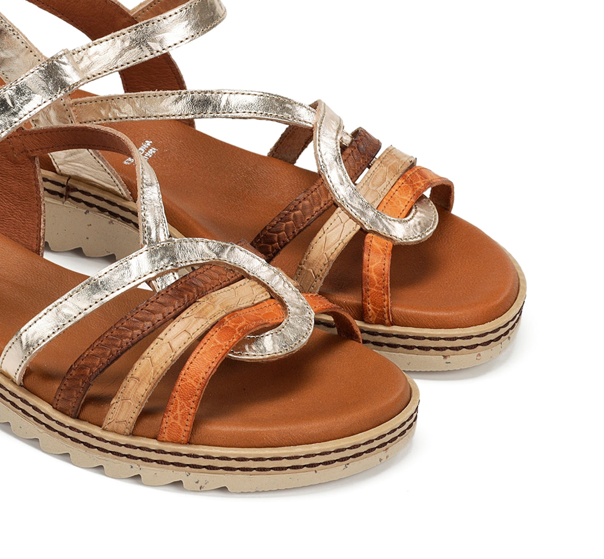 Dorking Espe D9113 sandale femme dorée