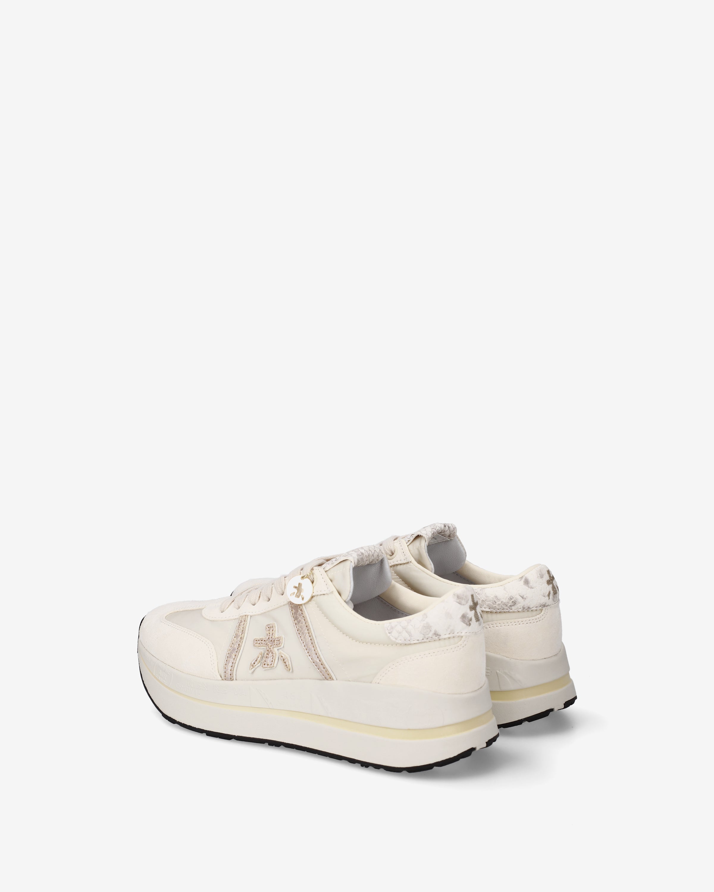 Premiata Bethcoin 8145 baskets femme cuir plateforme 5 cm
