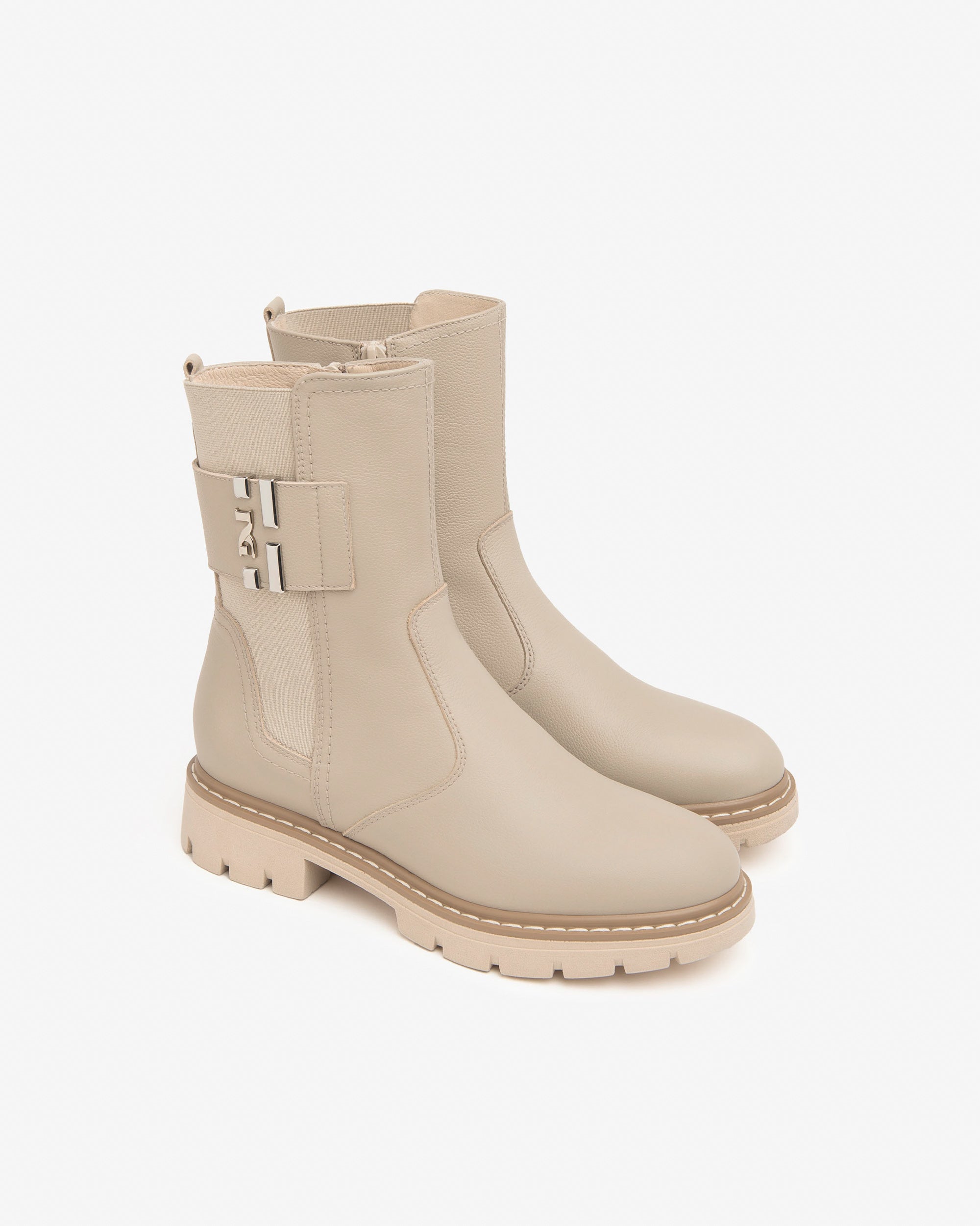 Nero Giardini Chelsea Boots bottines cuir femme 38