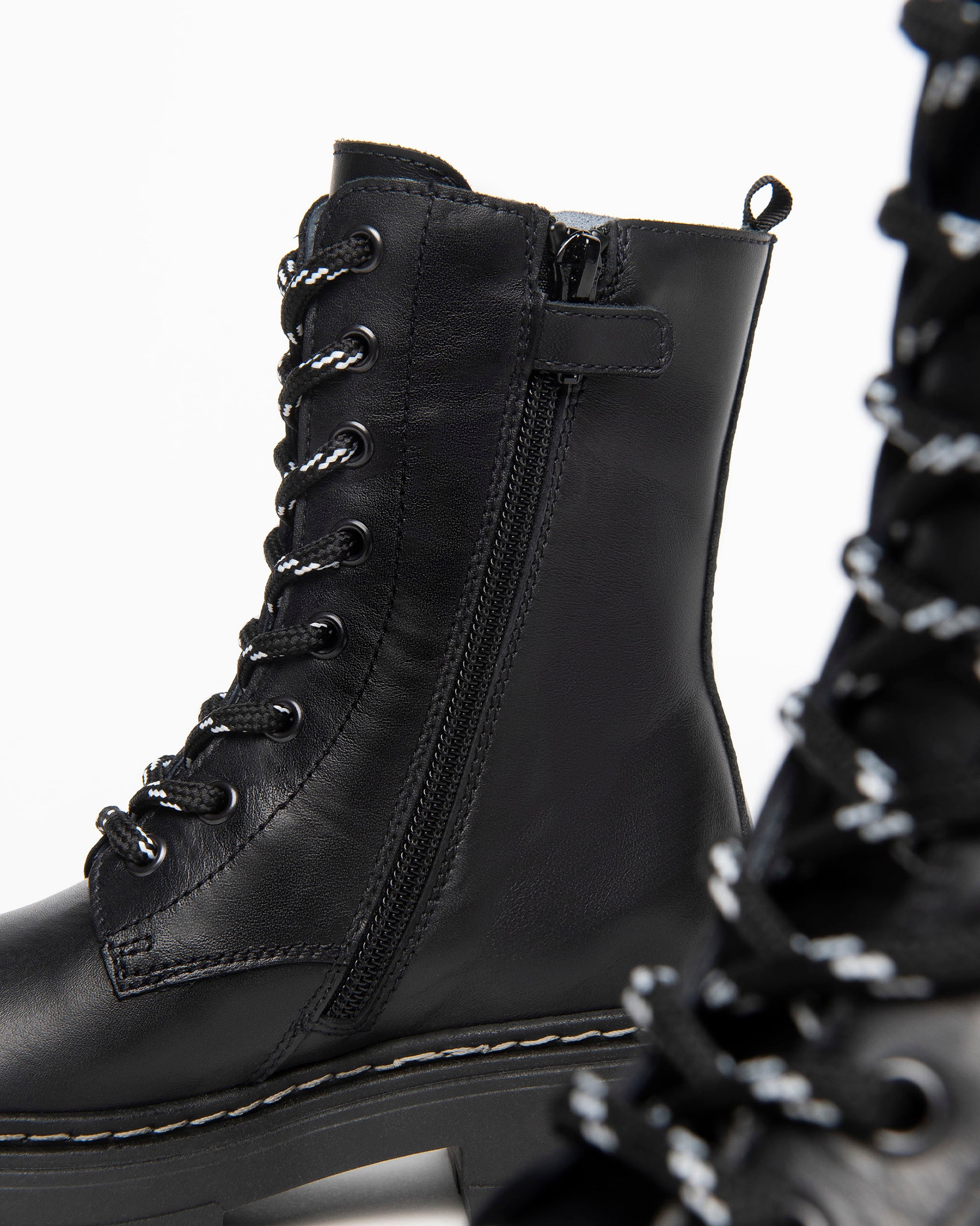 Nero Giardini Combat Boots rangers cuir fille ado