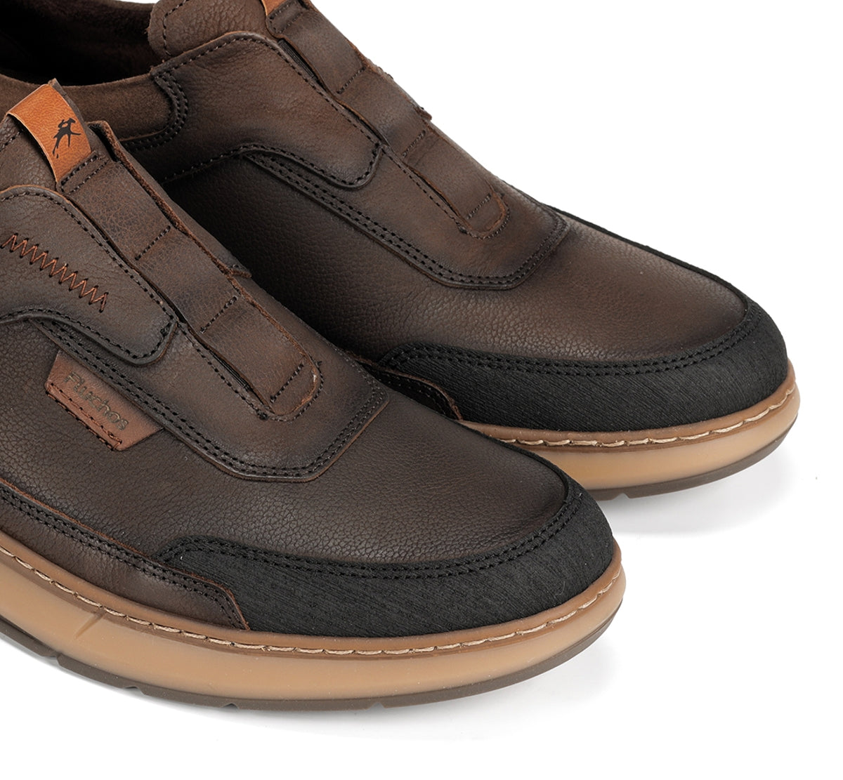 Fluchos Deportivos Jeff F2278 baskets marron lacets