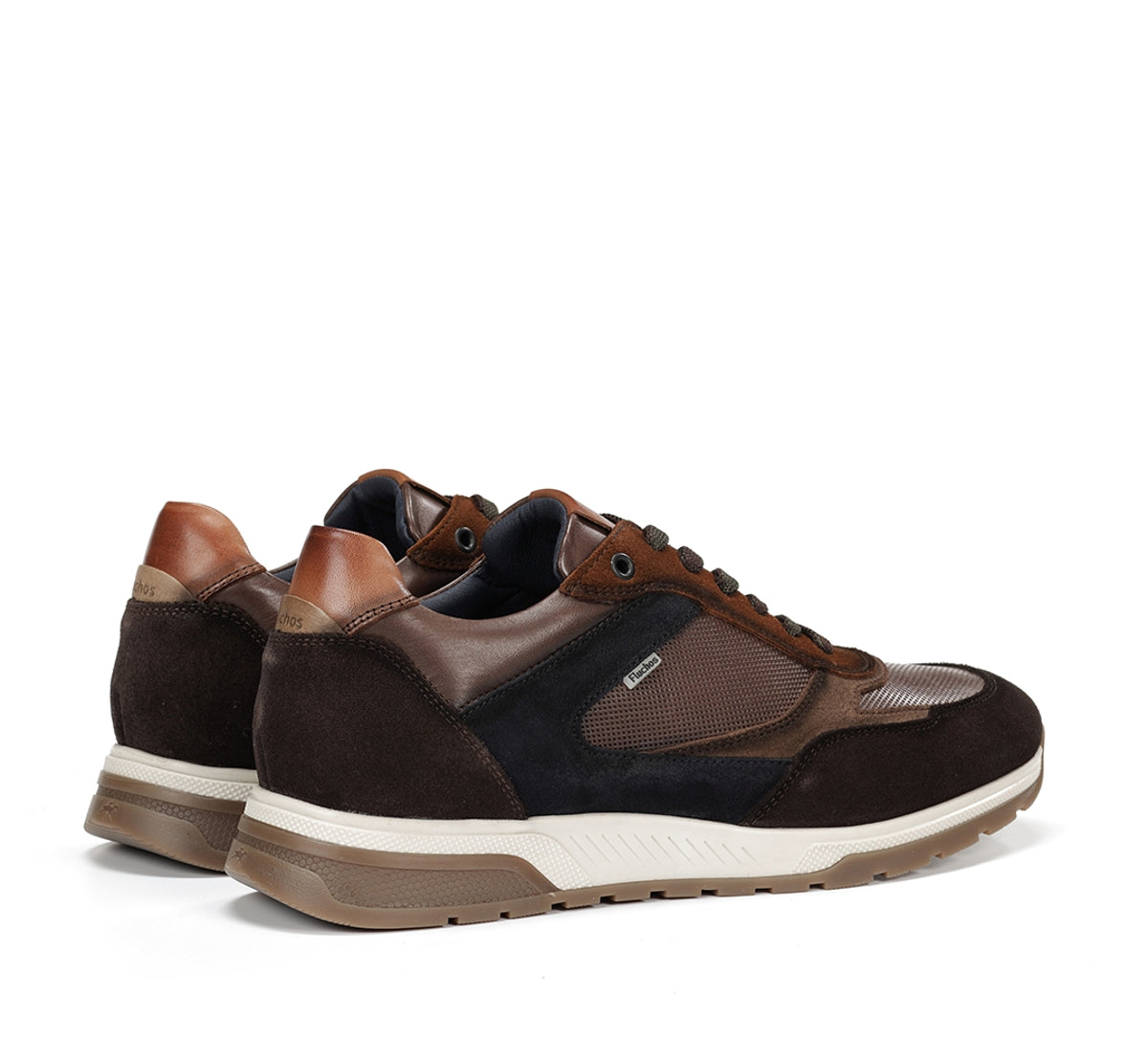 Fluchos Louis F1959 basket homme marron cuir