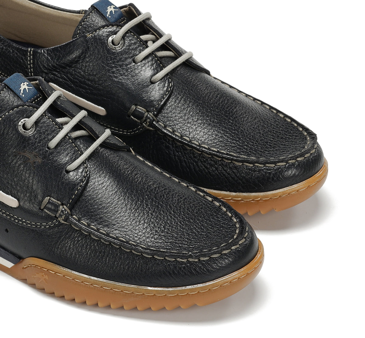 Fluchos Bruno F2434 chaussures bateau bleu homme