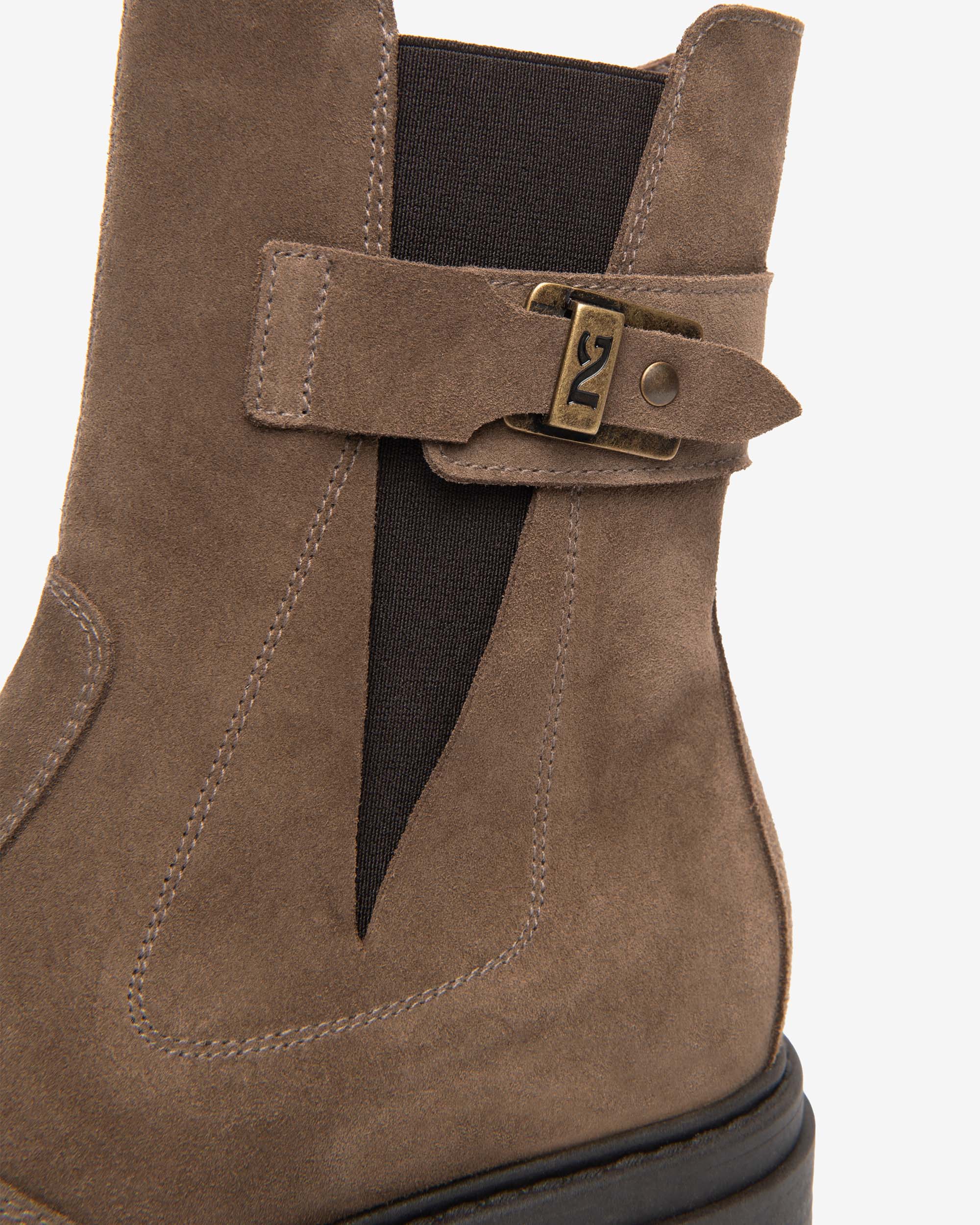 Nero Giardini Chelsea Boots bottines femme suède fourrées