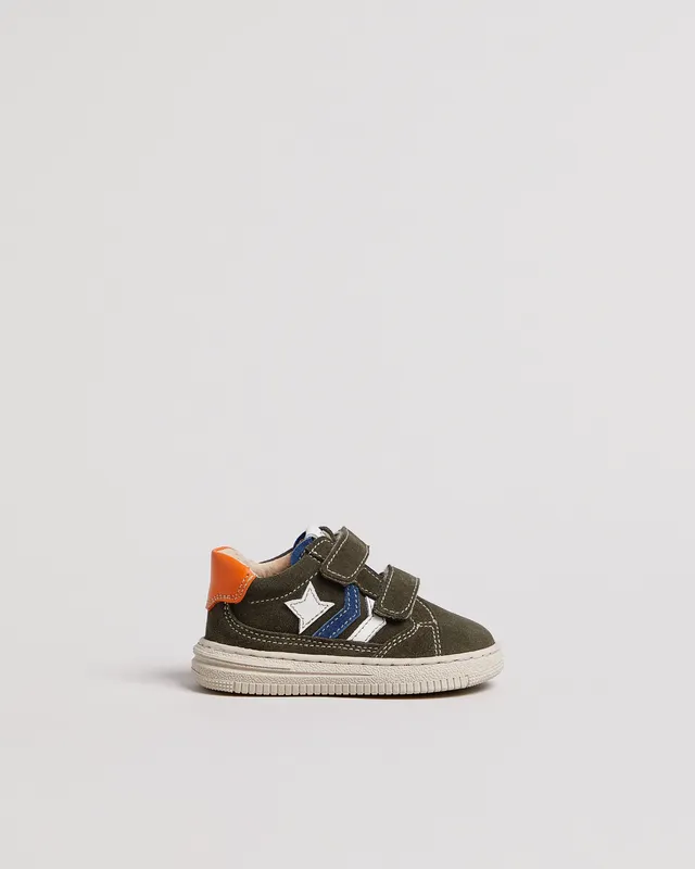 Nero Giardini Sneakers basket garçon daim cuir 19-24