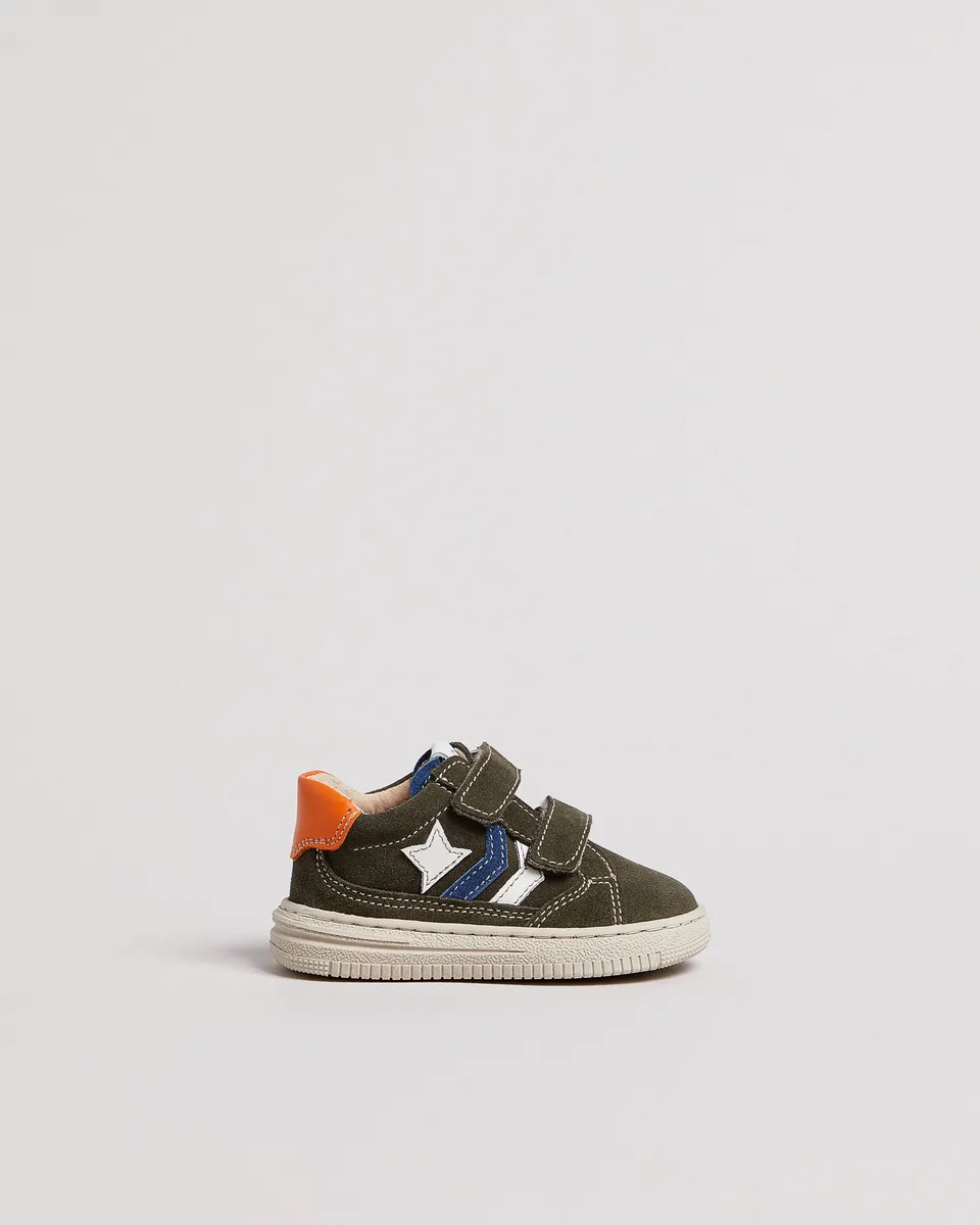 Nero Giardini Sneakers basket garçon daim cuir 19-24