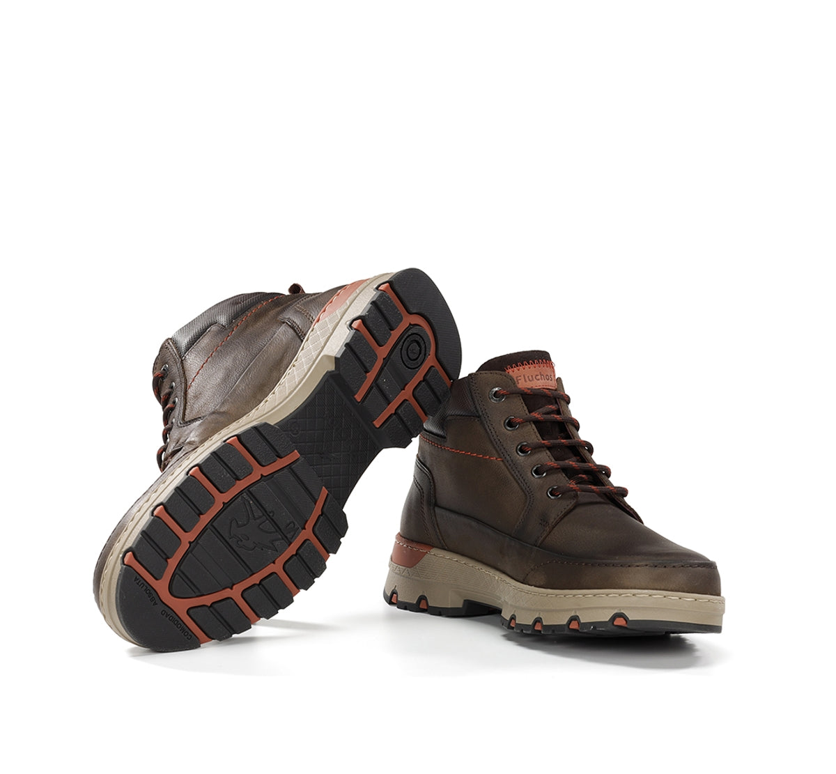 Fluchos Sigurd F1844 bottine verte homme cuir