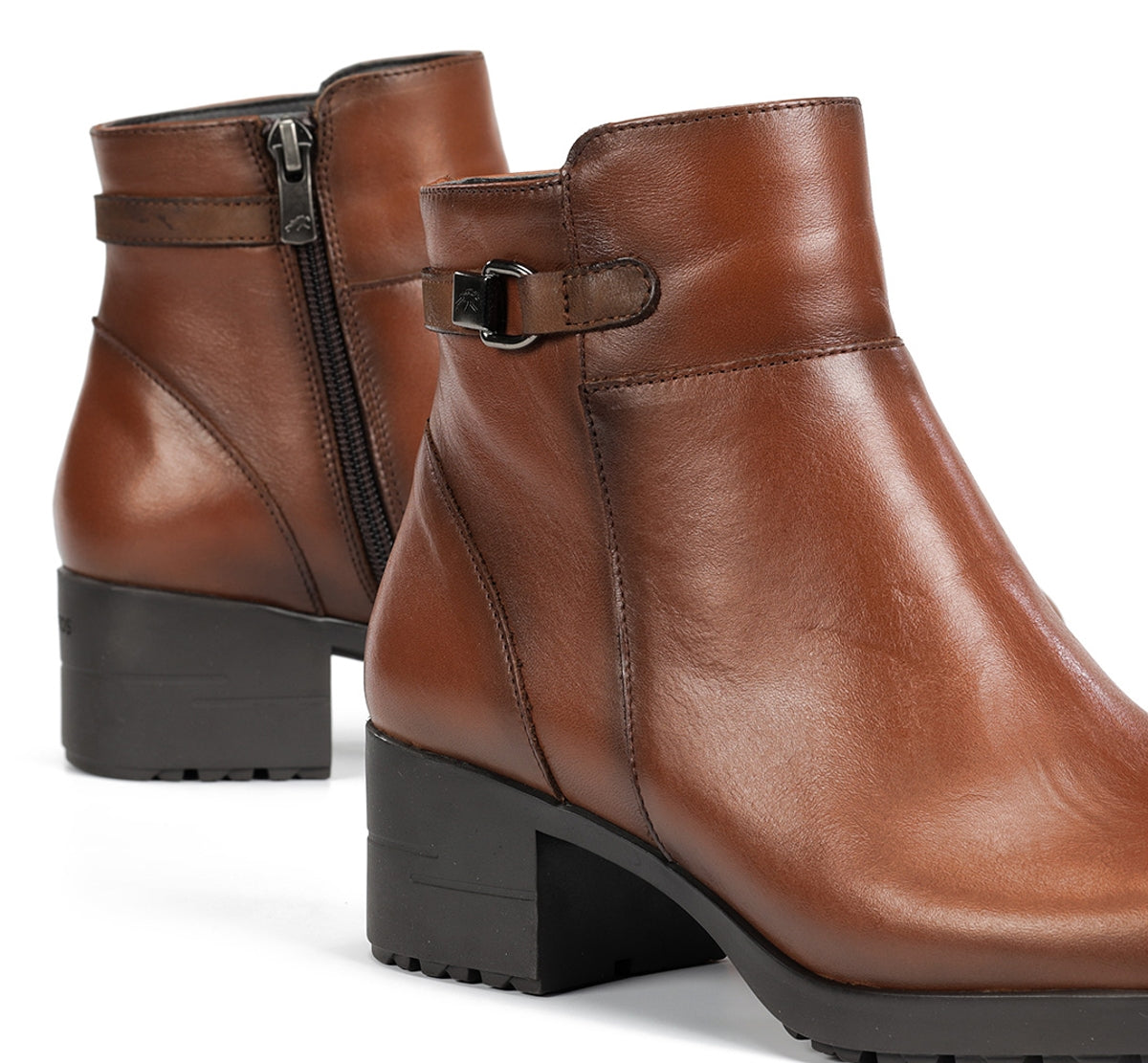 Fluchos Aliss F2240 bottine femme marron cuir