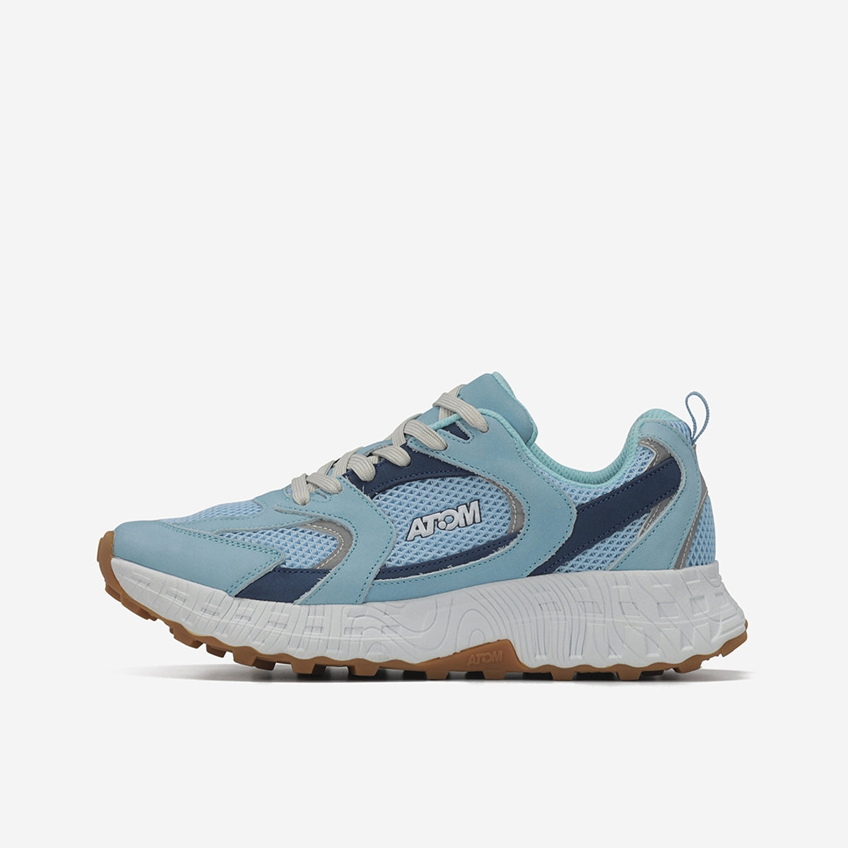 Atom by Fluchos AT186 baskets bleu sport femme