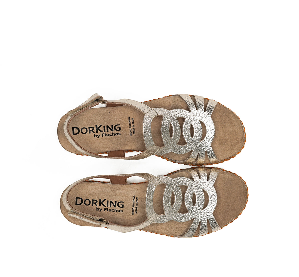 Dorking by Fluchos D9322 sandale dorée femme