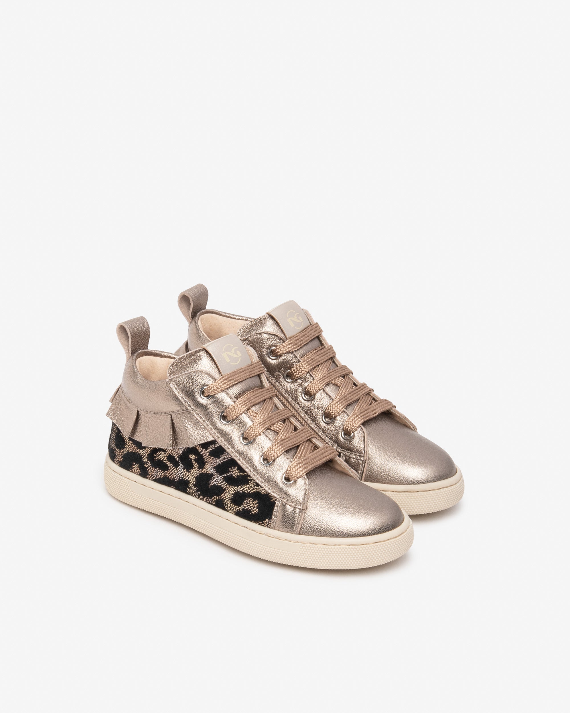 Nero Giardini Sneakers baskets cuir fille 28 zip