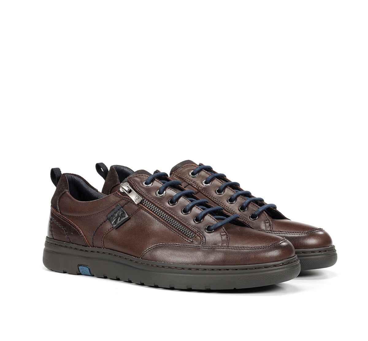 Fluchos Atlas F0298 sneakers marron homme cuir