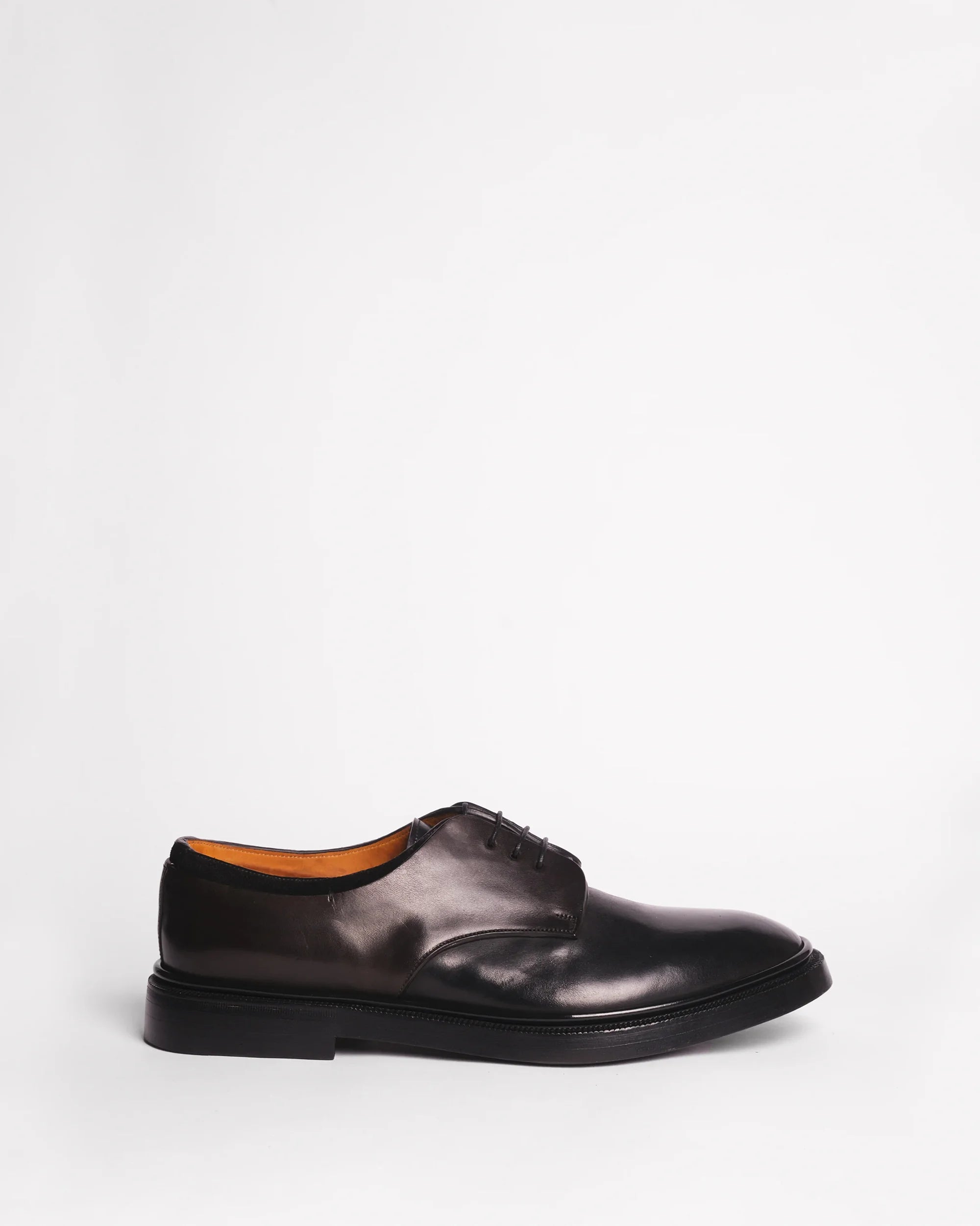 Premiata 011 boots derby cuir noir premium