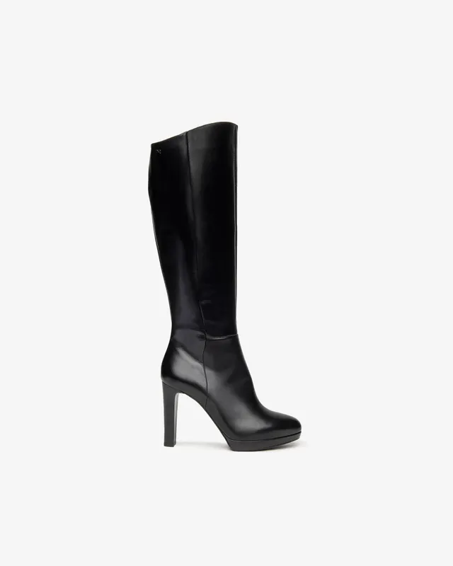 Nero Giardini Boots bottes cuir femme pointure 38