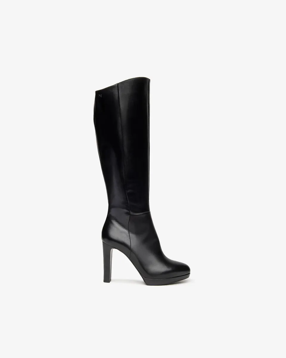 Nero Giardini Boots bottes cuir femme pointure 38