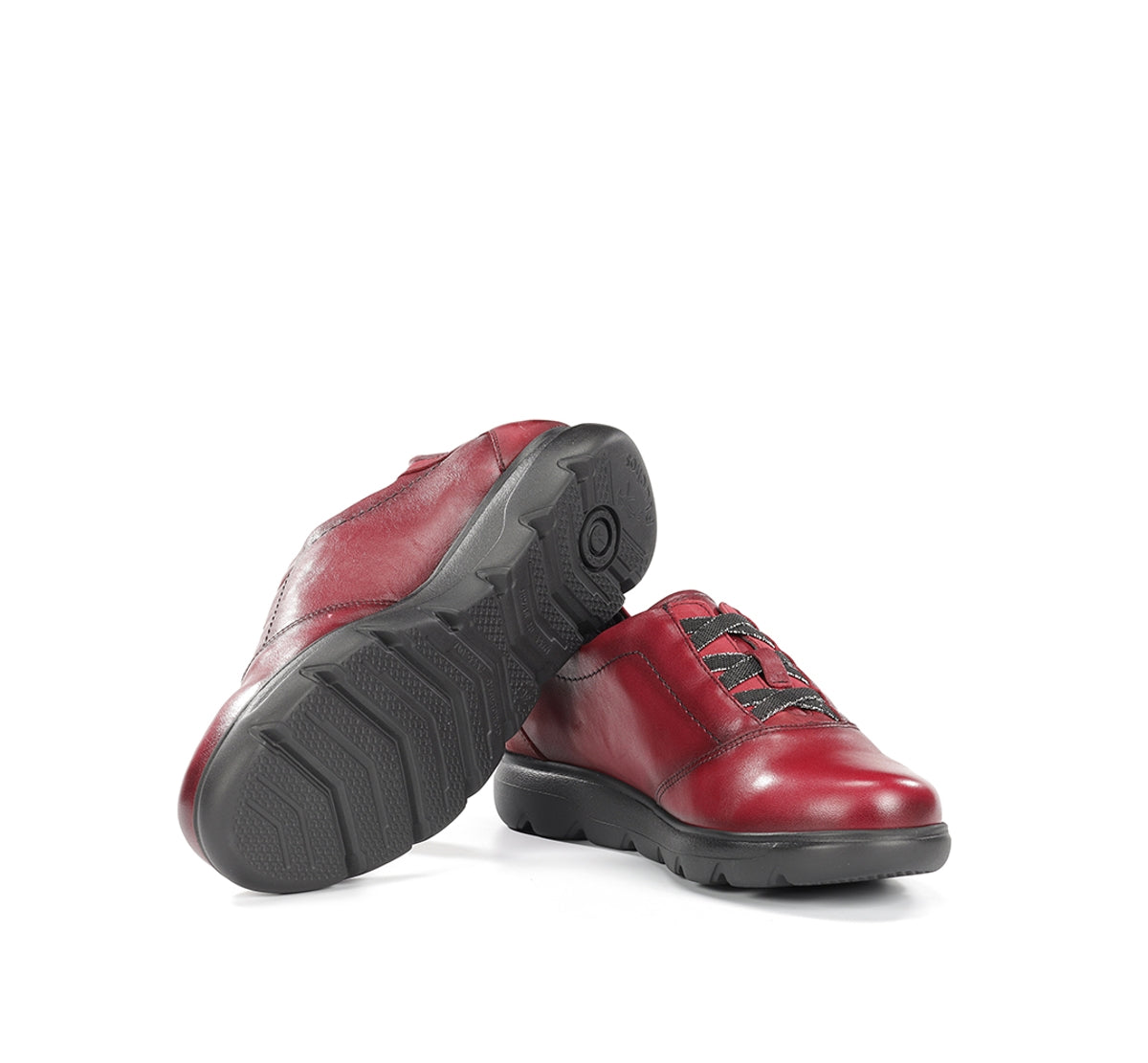 Fluchos Faral F1866 chaussure rouge femme confort
