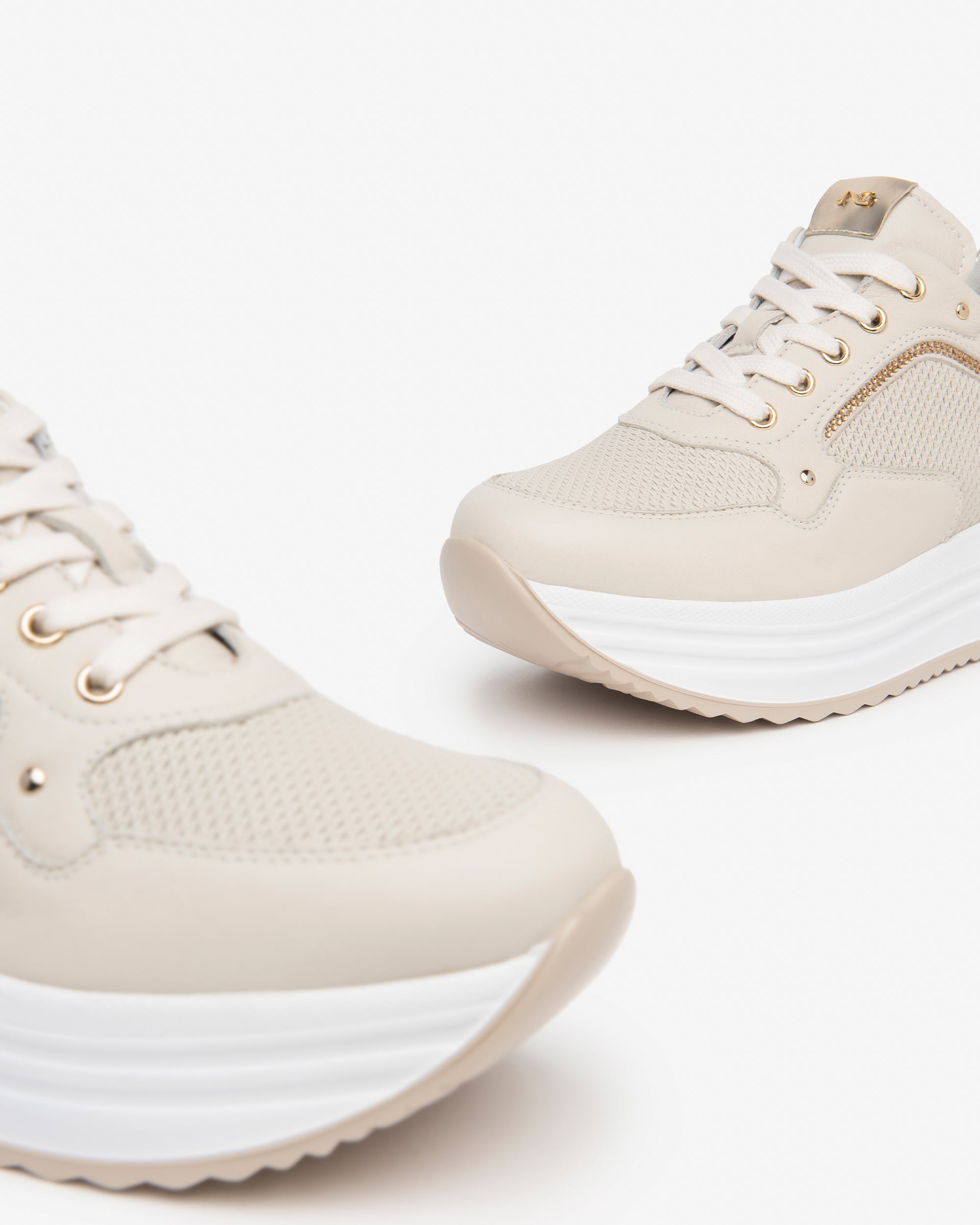 Nero Giardini Sneakers baskets cuir femme confort