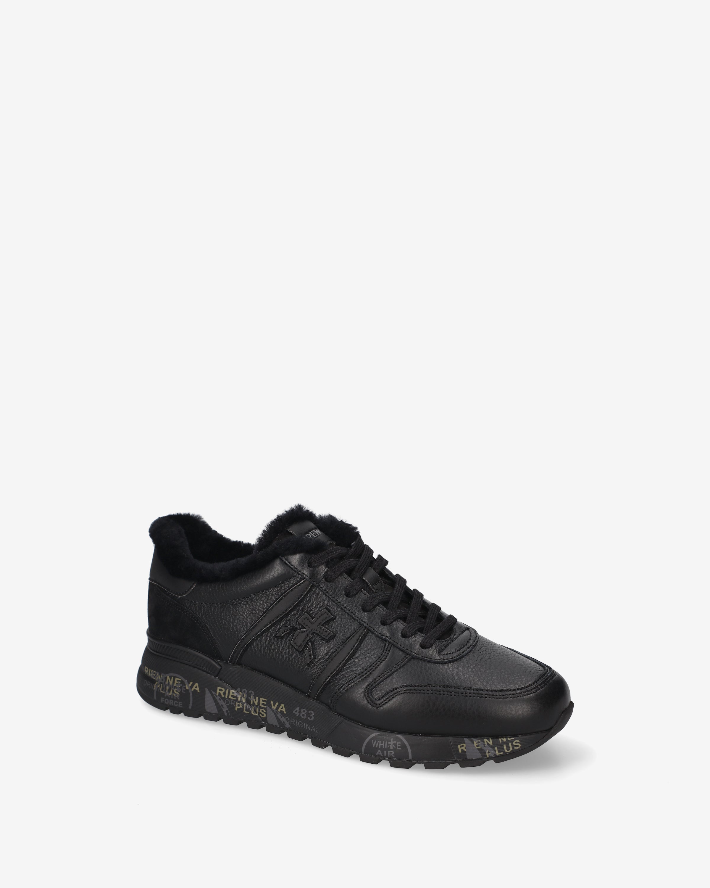 Premiata Lander 8659m baskets homme noir fourré