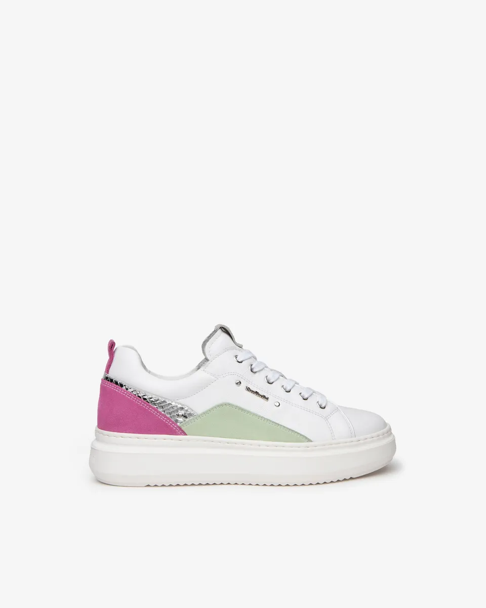 Nero Giardini Sneakers baskets cuir daim femme 38