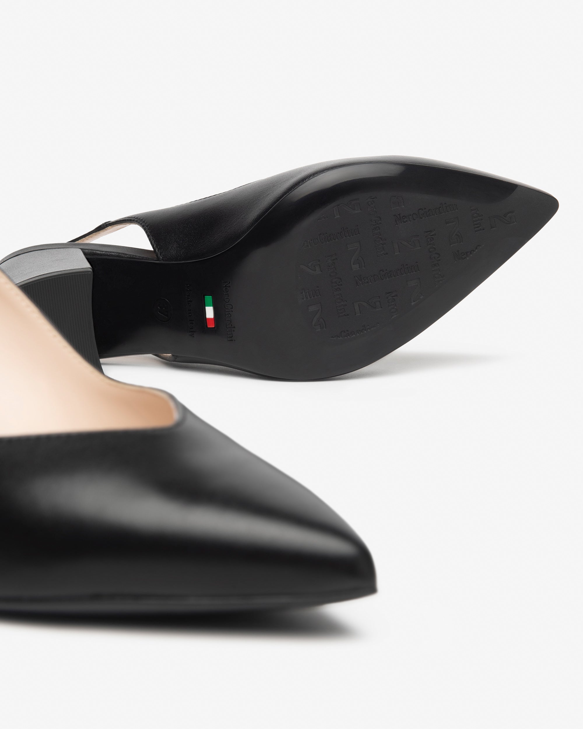 Nero Giardini Slingback Babies Cuir Femme Confort