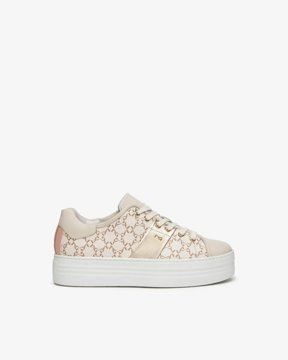 Nero Giardini Sneakers baskets femme cuir technique
