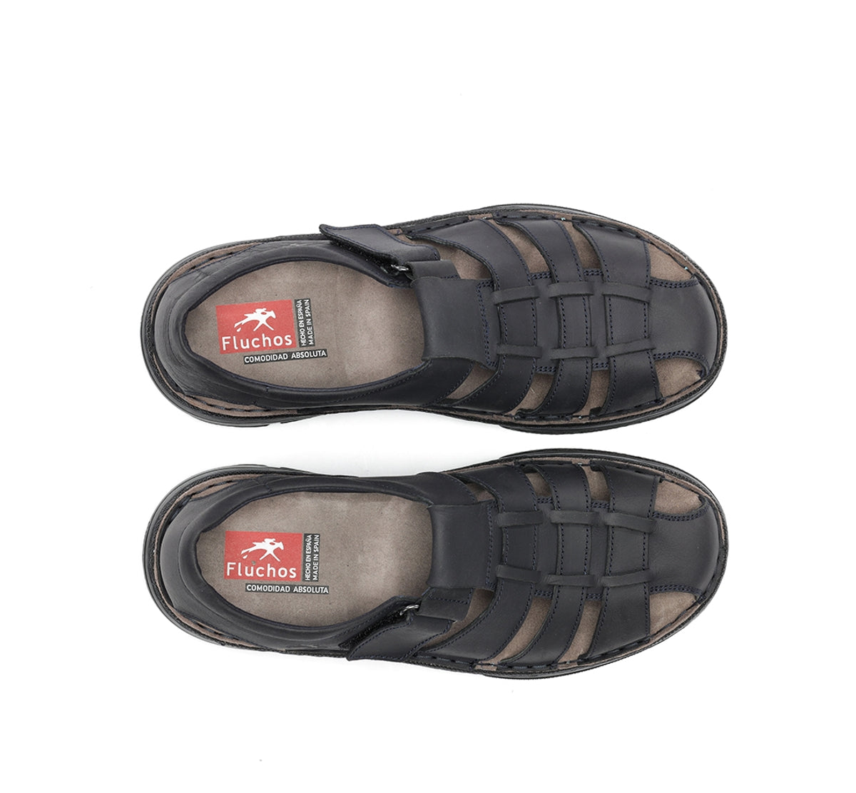 Fluchos Azores F2199 sandales bleu scratch homme